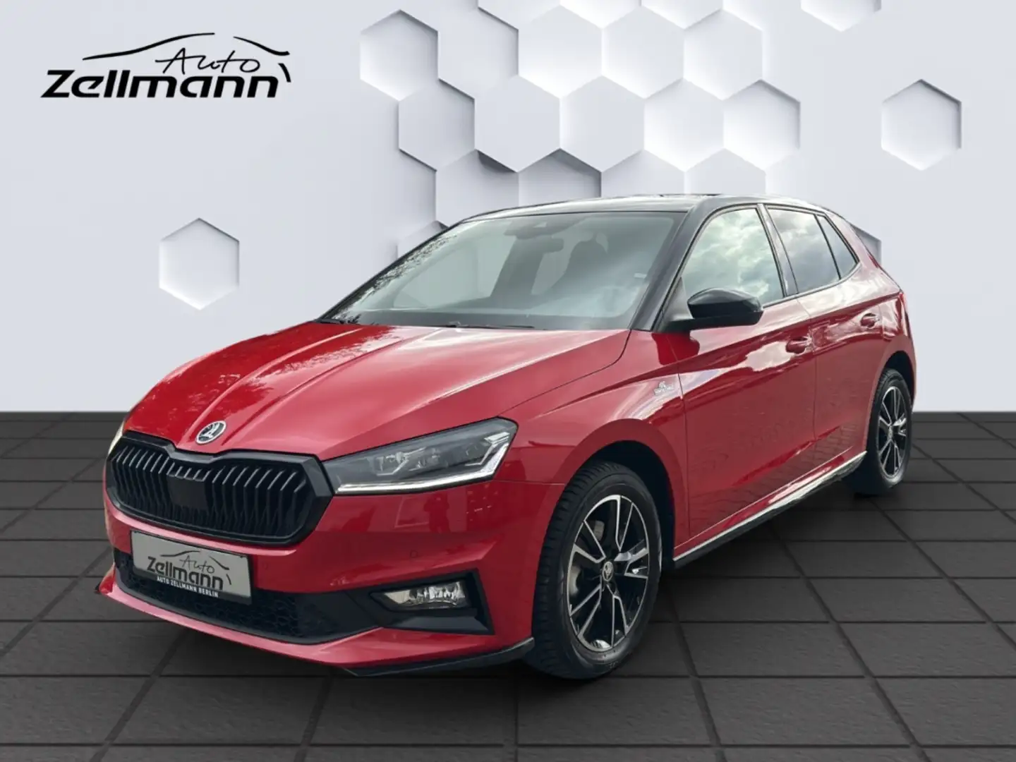 Skoda Fabia 1.0 TSI Monte Carlo DSG 85kW GJR LED Rückfahrkamer Rouge - 1