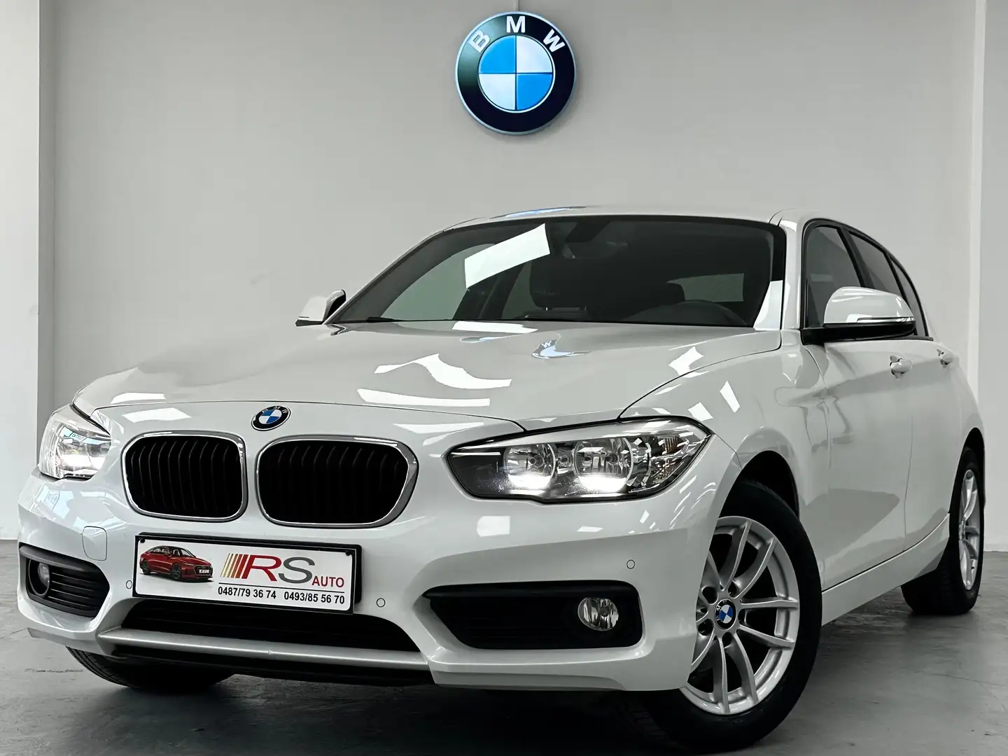 BMW 116 d - GARANTIE 12 MOIS - GPS-CAMERA-SIEGES CHAUFFANT Weiß - 1