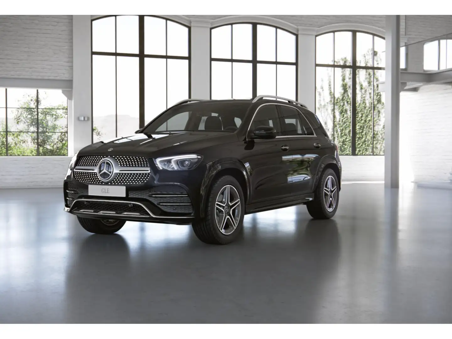 Mercedes-Benz GLE 300 d 4M AMG Line Exclusive int+LED+MBUX+Kam Schwarz - 1