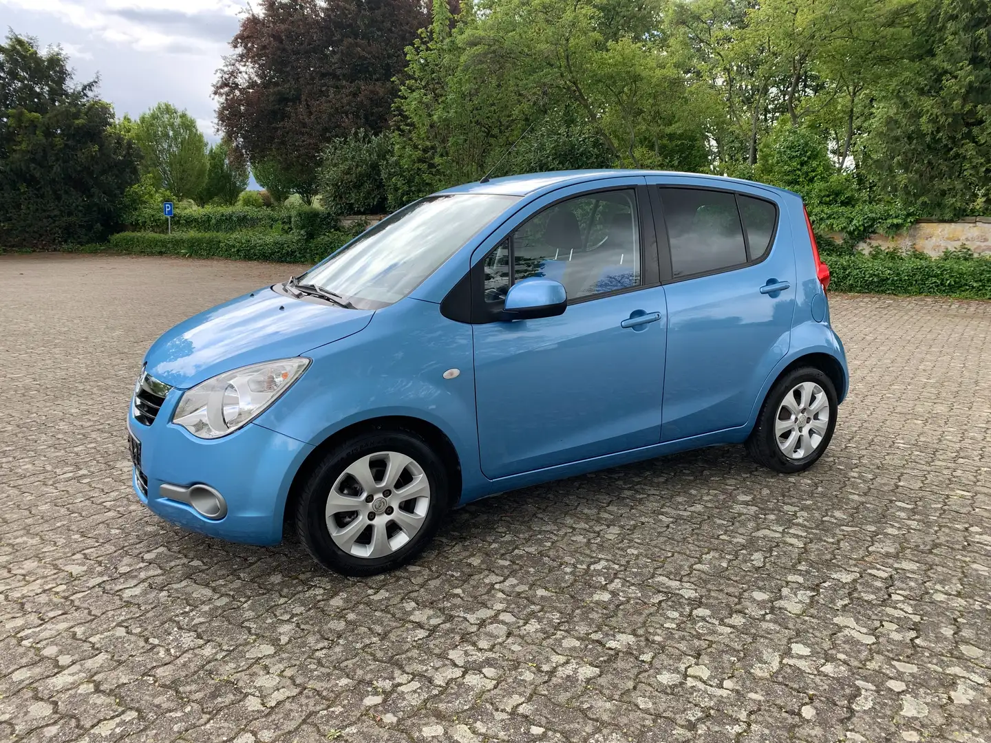 Opel Agila 1.0 Edition~Klima~1.Hand~TÜV-02.2026 Blau - 1