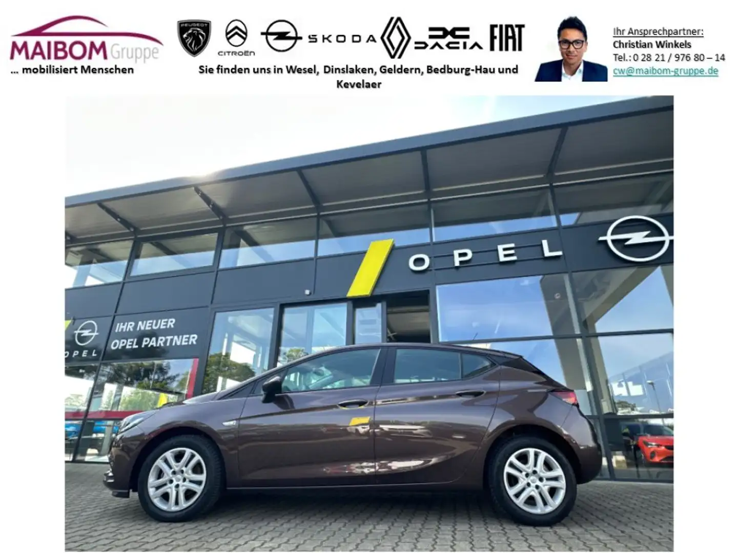 Opel Astra 1.4 Edition Braun - 2