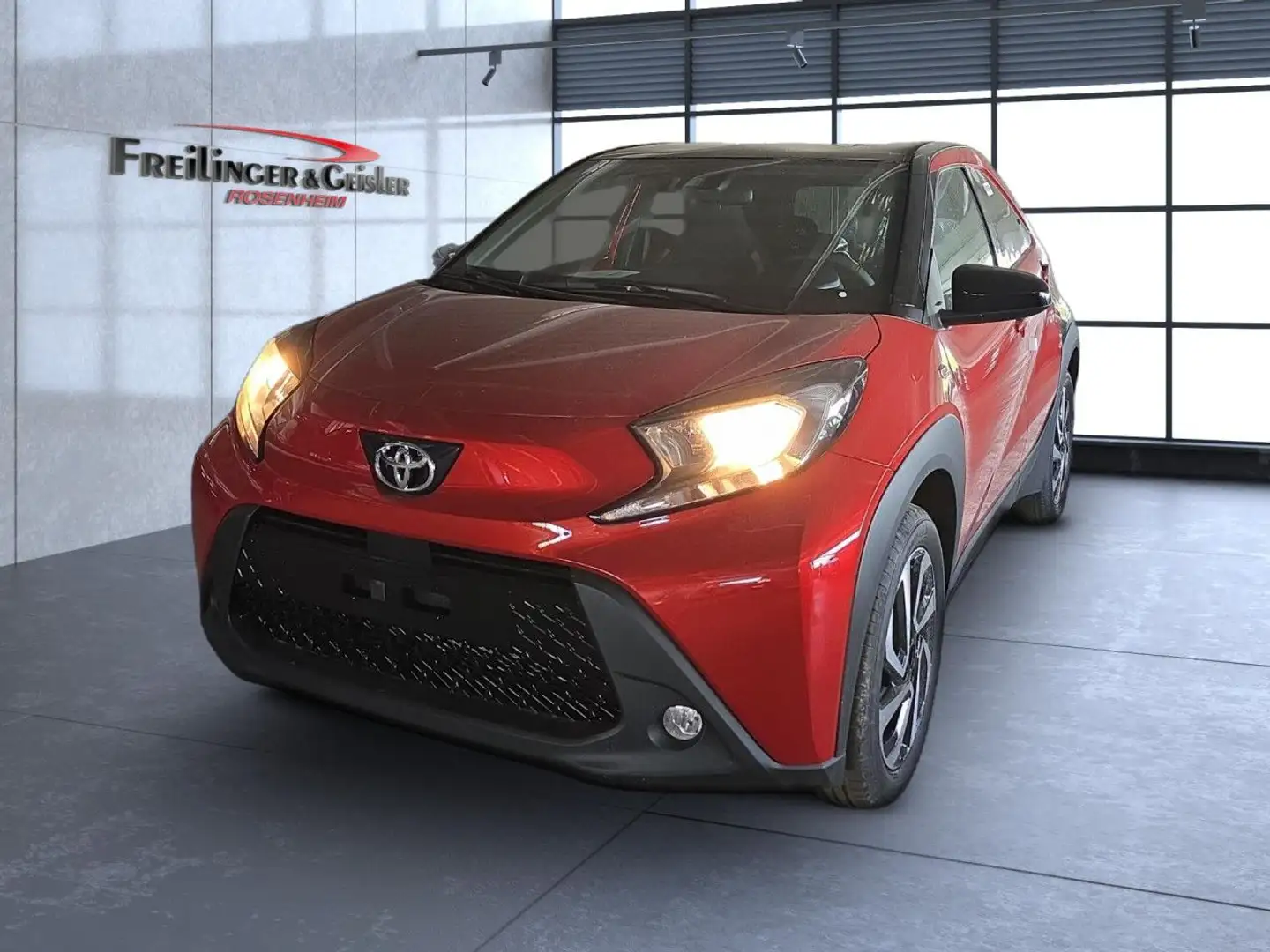 Toyota Aygo Team D UPE 20.830!!! Bluetooth Klima Rot - 2