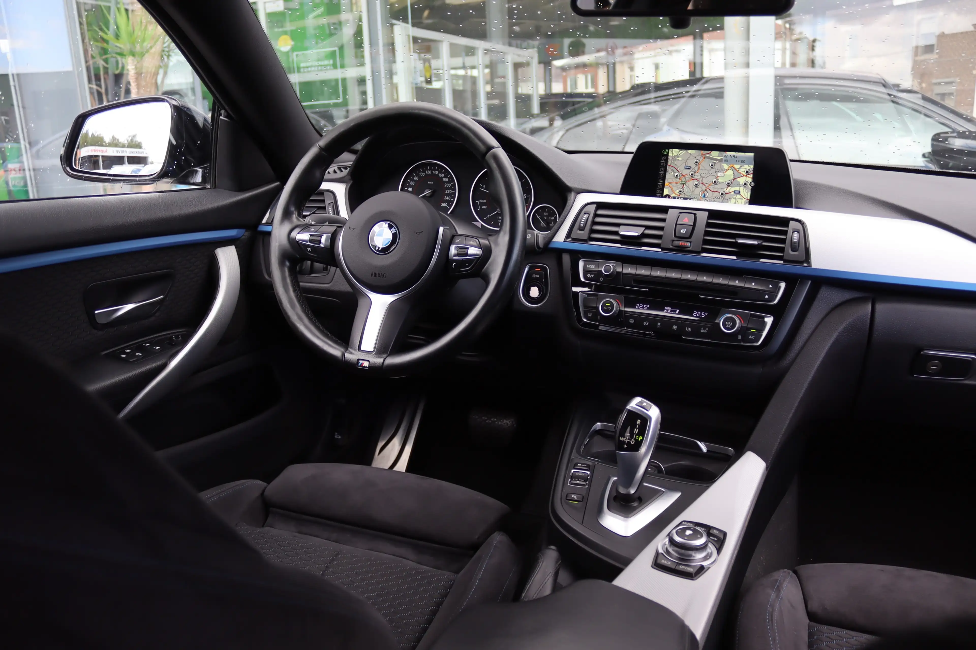 BMW 418 dAS GRAN COUPE BOITE AUTO PACK M SHADOWLINE GPS — photo 11