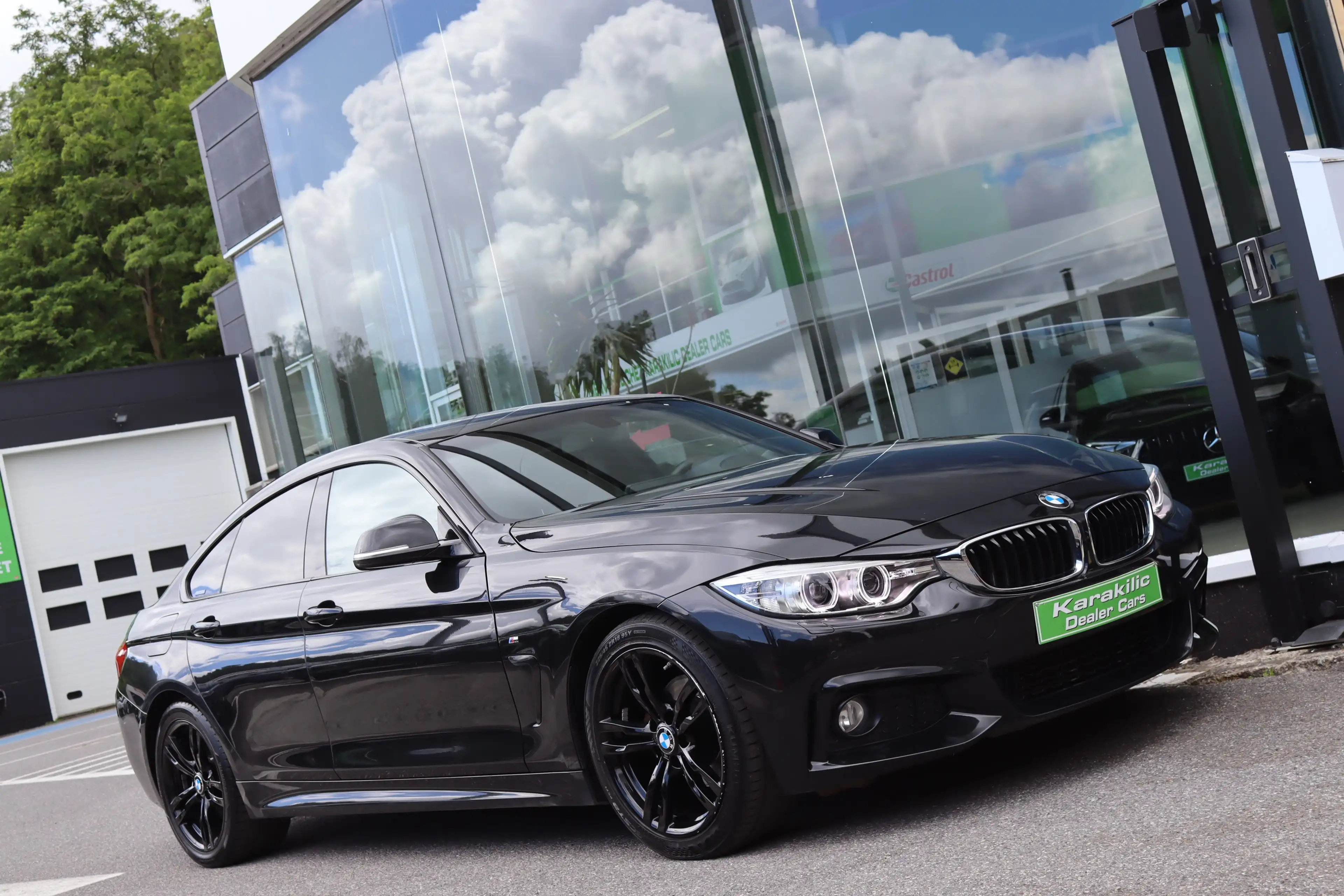 BMW 418 dAS GRAN COUPE BOITE AUTO PACK M SHADOWLINE GPS — photo 3