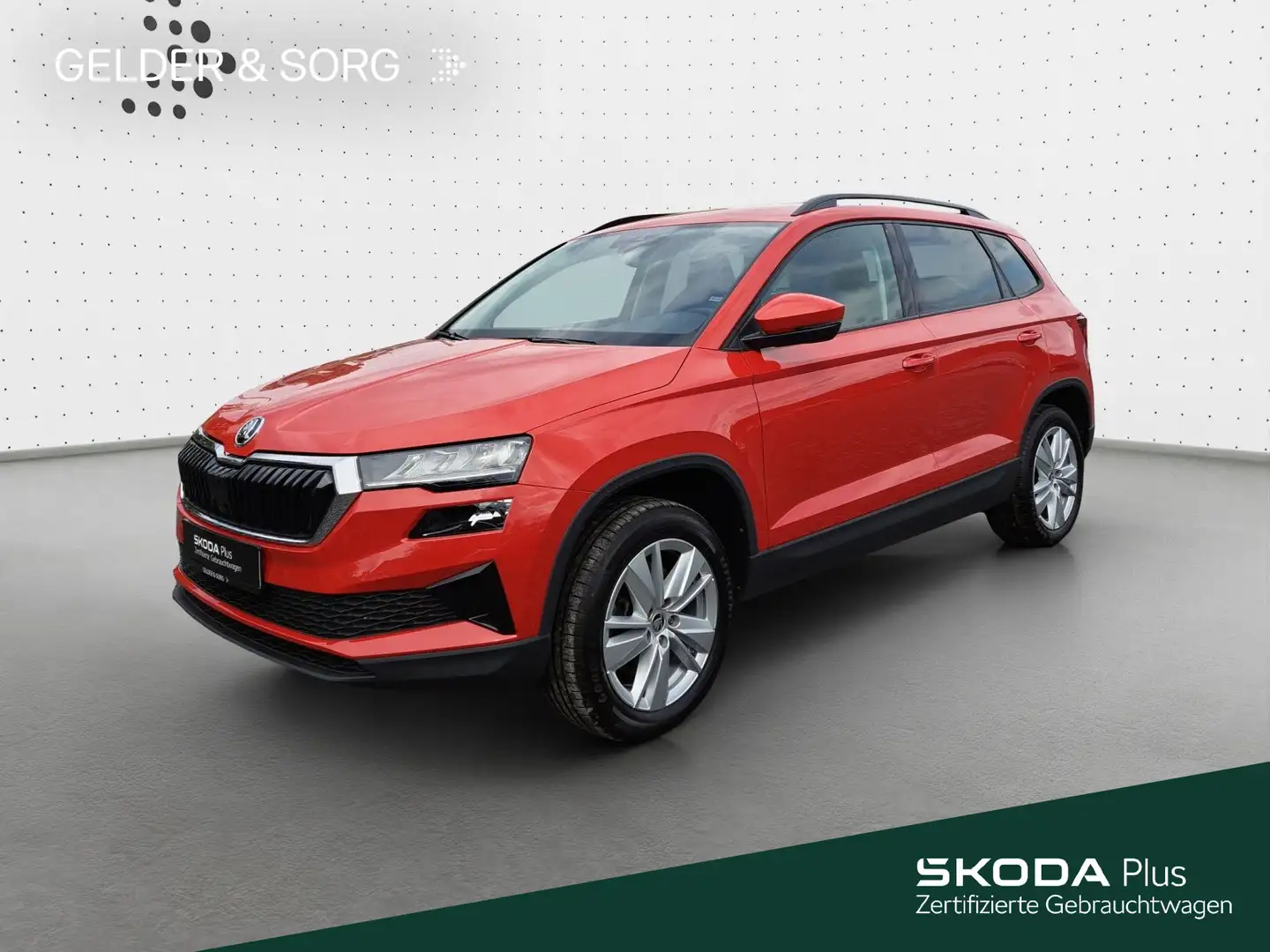 Skoda Karoq Selection 2.0 TDI ACC|NAVI|AHK|VIRTUAL Czerwony - 1