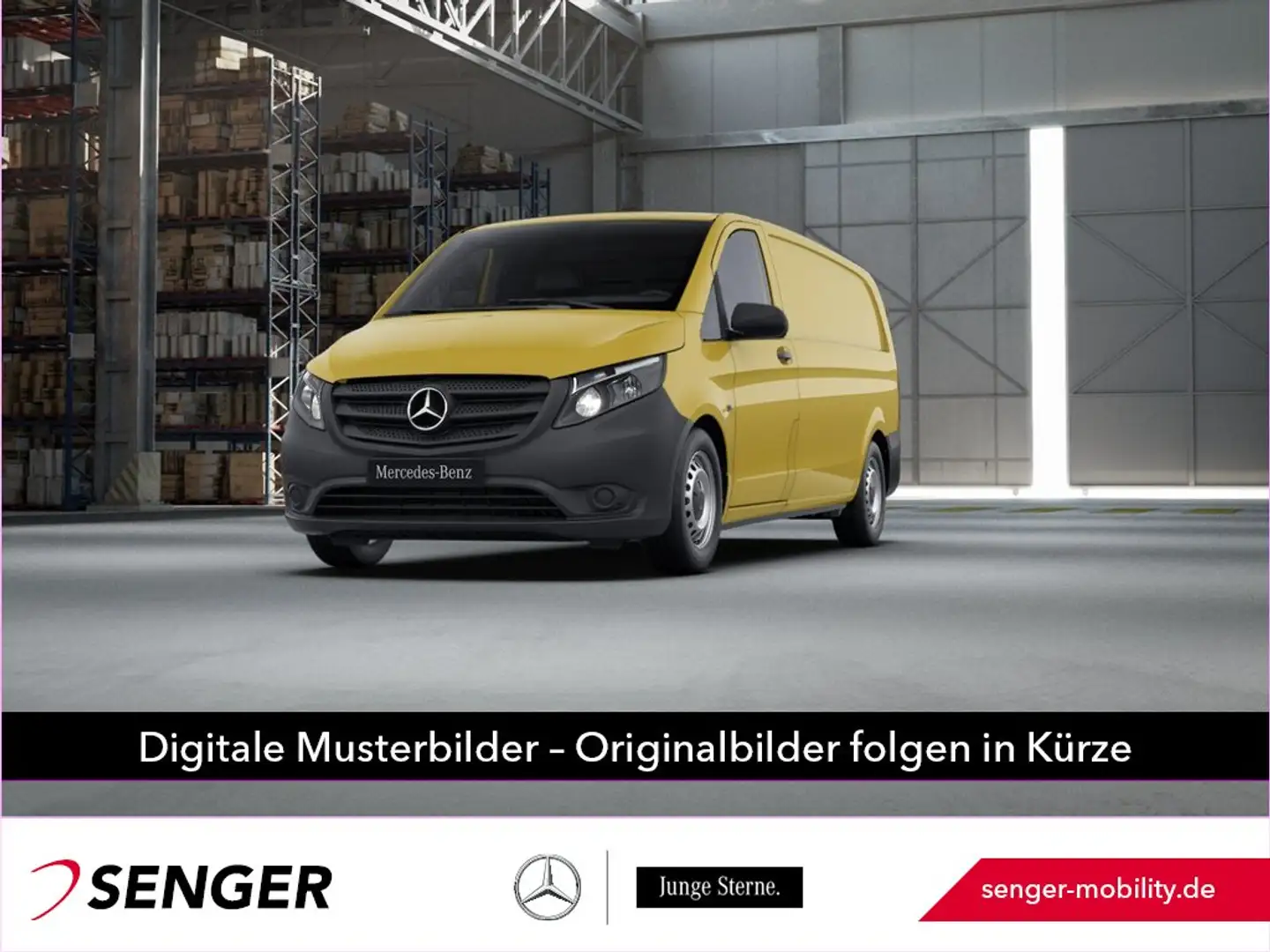 Mercedes-Benz Vito 116 CDI Kasten extralang Standhzg Navi AHK Jaune - 1