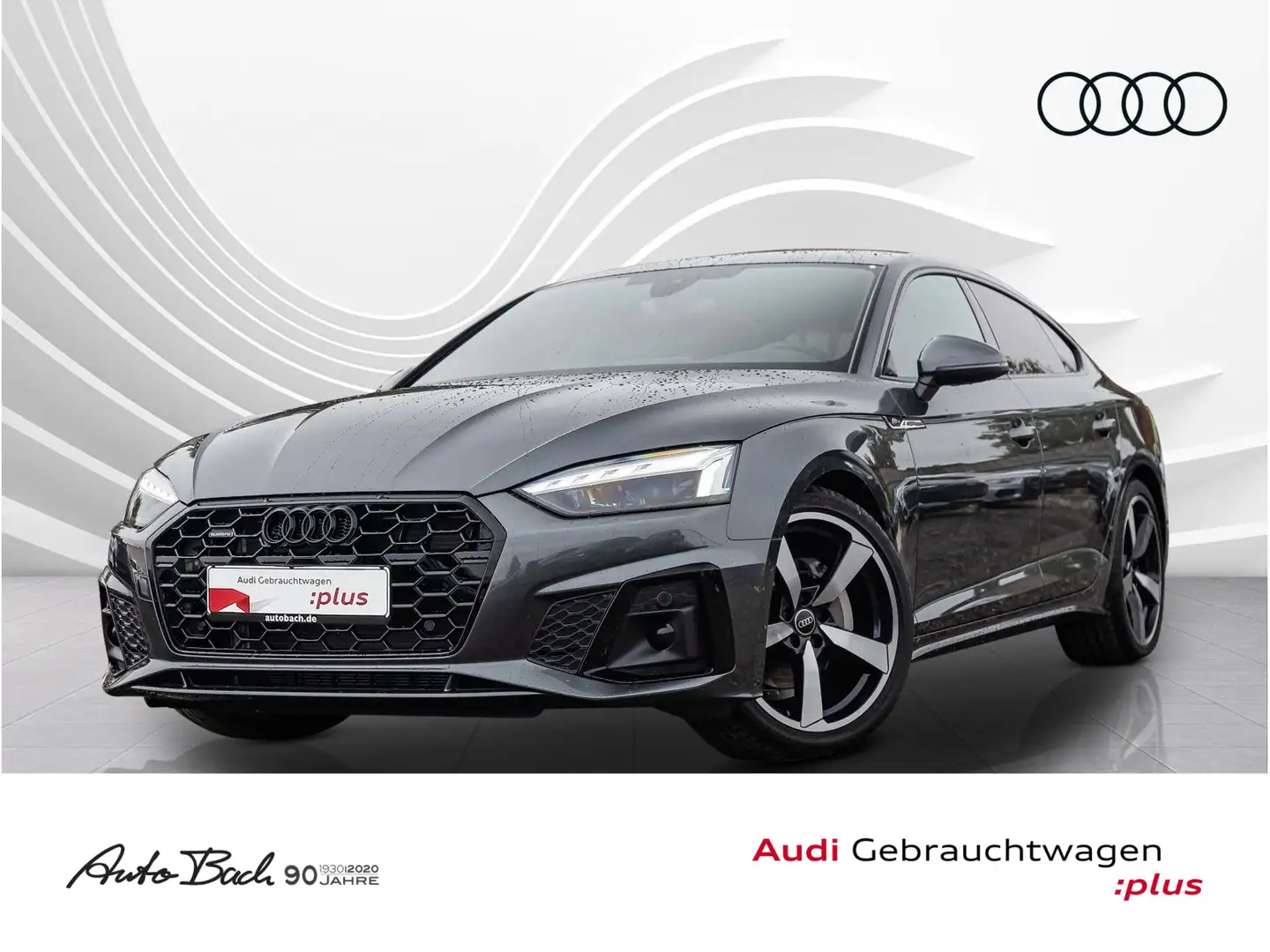 Audi A5 S line 40TDI qu Stronic Navi LED Hu Grau - 1