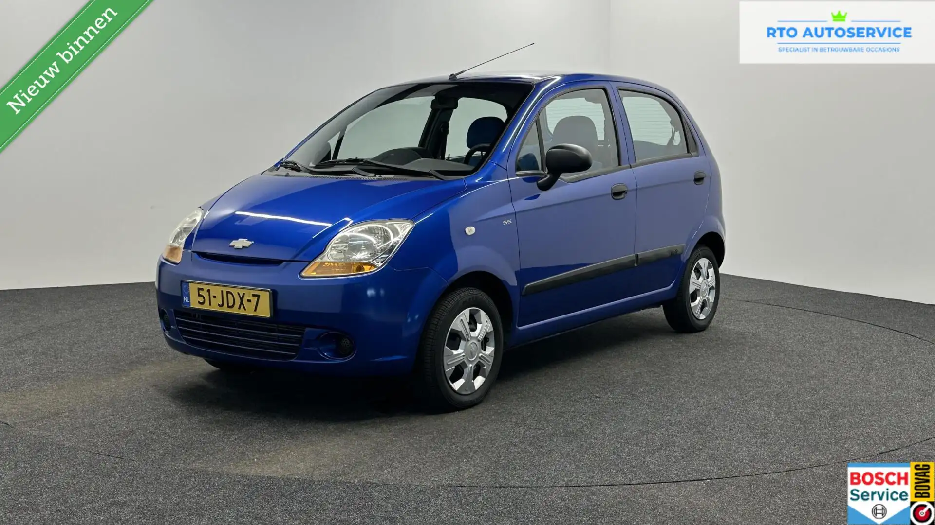 Chevrolet Matiz 0.8 Style AIRCO SLECHTS 10000 KM. Blau - 1