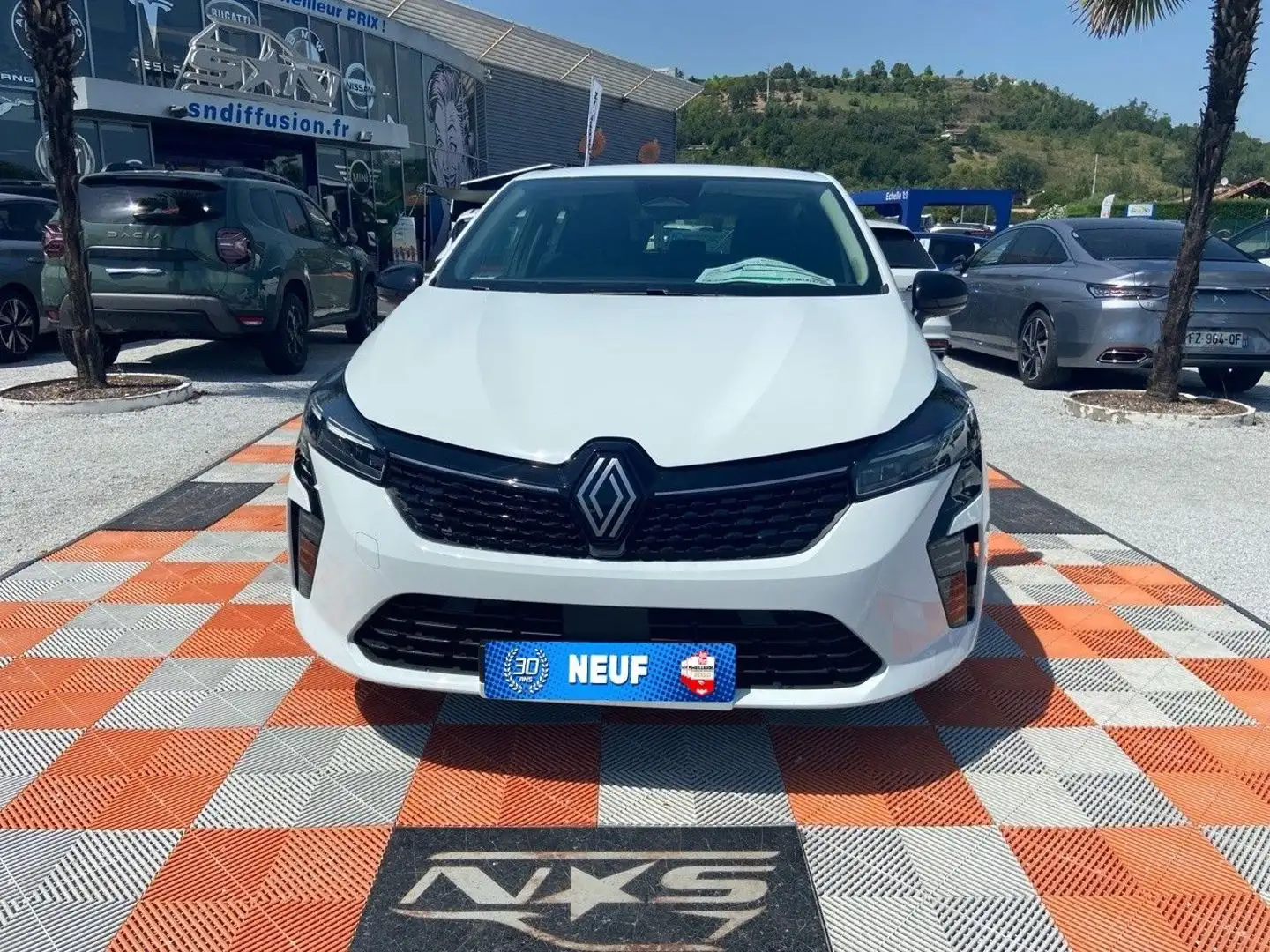 Renault Clio V TCe 90 BV6 EVOLUTION Ecran Caméra CML Roue de Se Blanc - 2