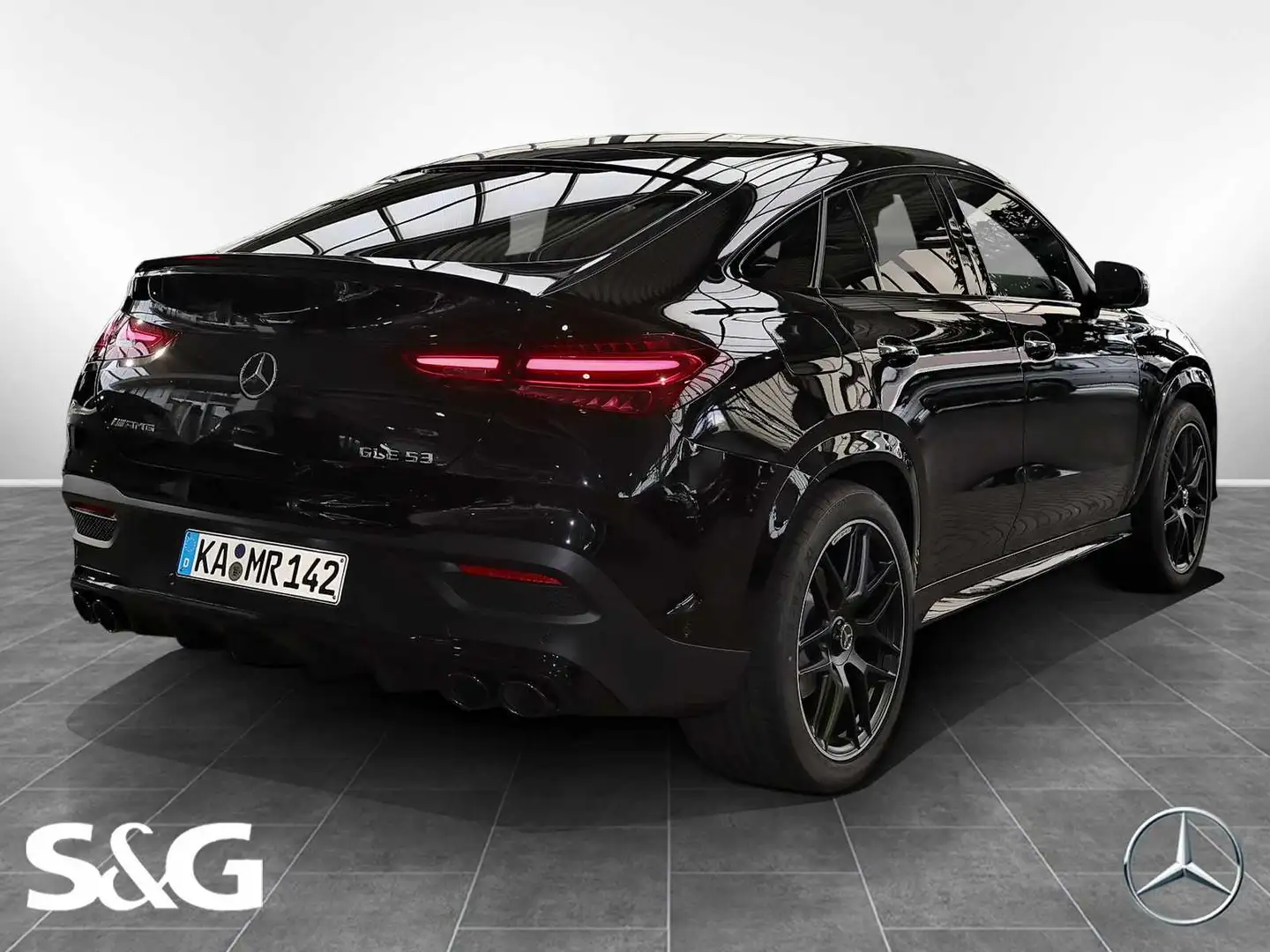 Mercedes-Benz GLE 53 AMG 4M+ Coupé MBUX+360°+M-LED+Pano+Night Negru - 2