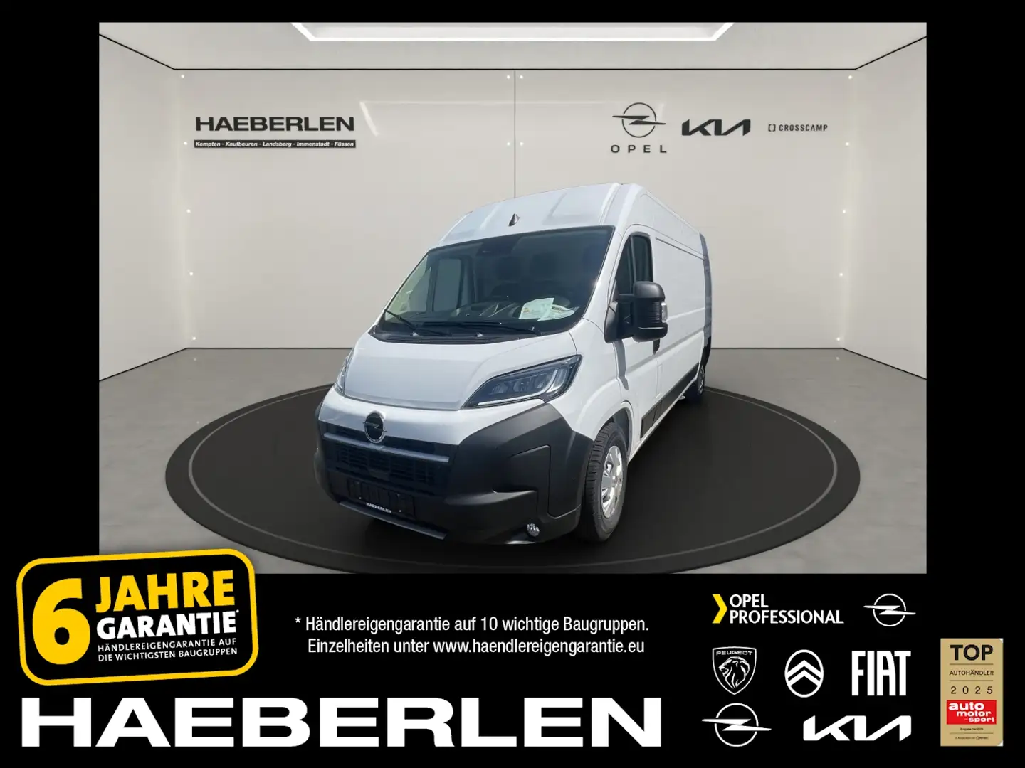 Opel Movano L3H2 2.2 (verstärkt) *Allwetter,Standheiz Белый - 1