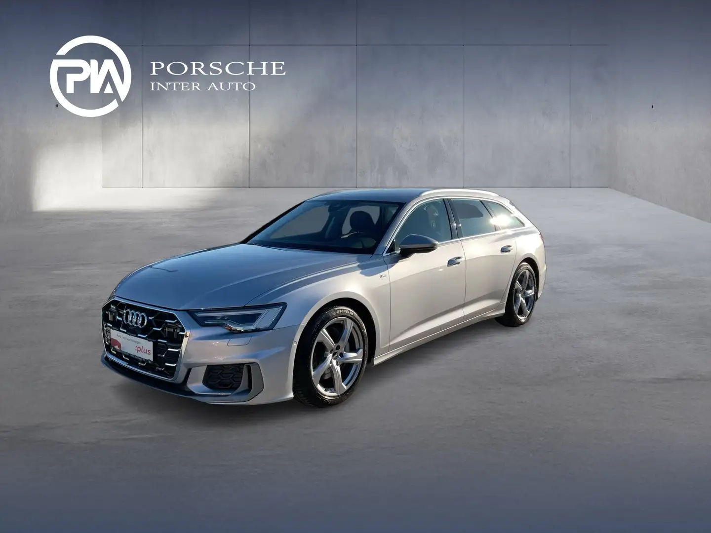 Audi A6 50 TDI quattro S line Silber - 1