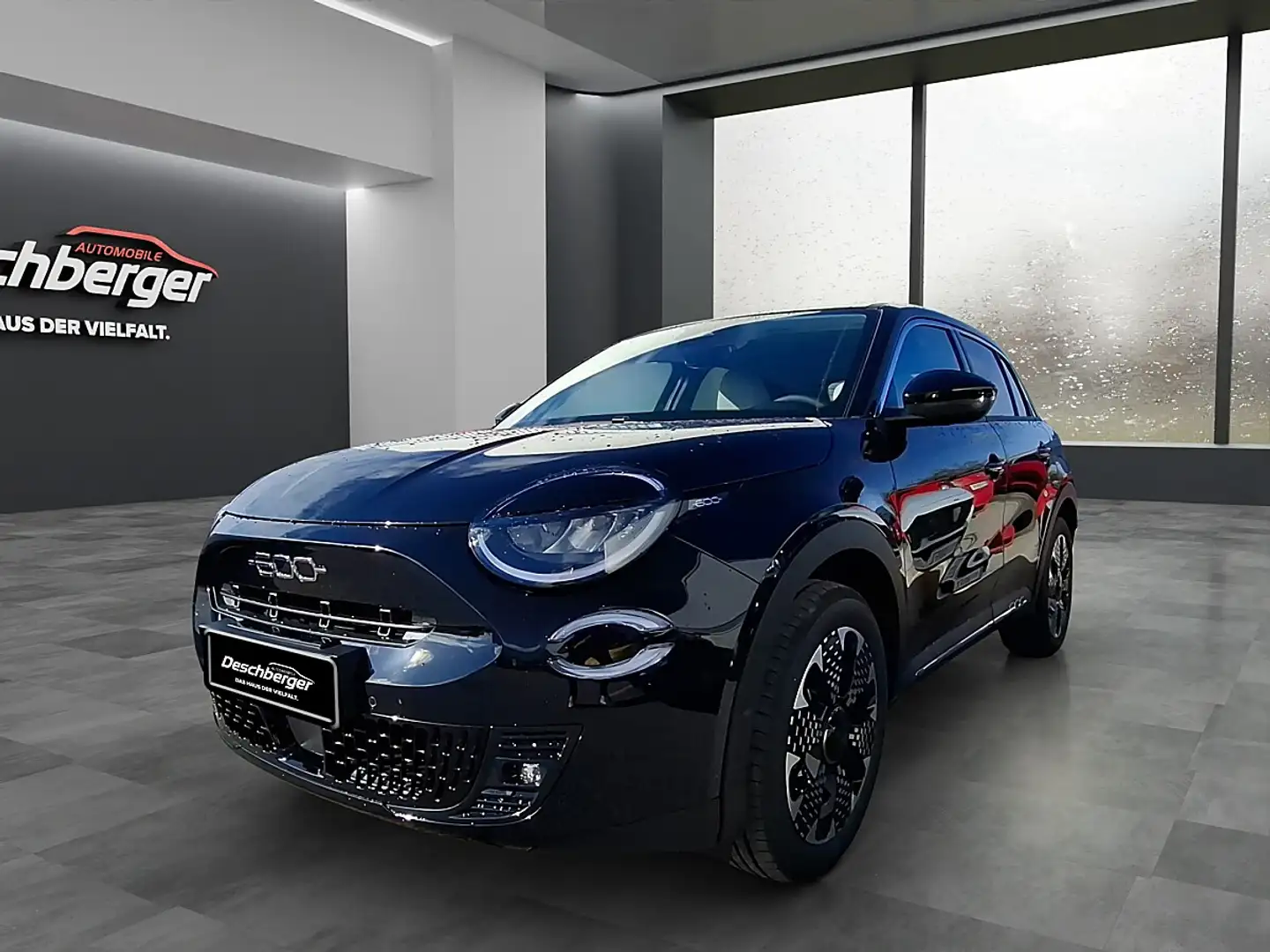 Fiat 600 Hybrid mHEV 145 6-Gang eDCT La Prima Schwarz - 1