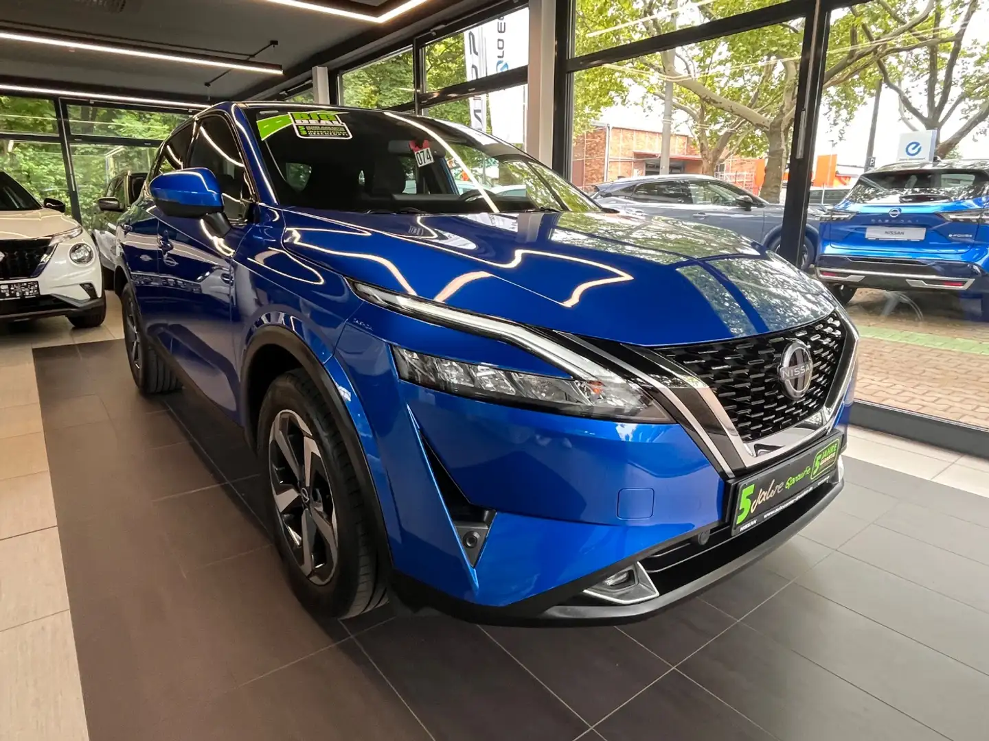 Nissan Qashqai 1.3 DIG-T MHEV N-Connecta AHK Kam ACC Blau - 2