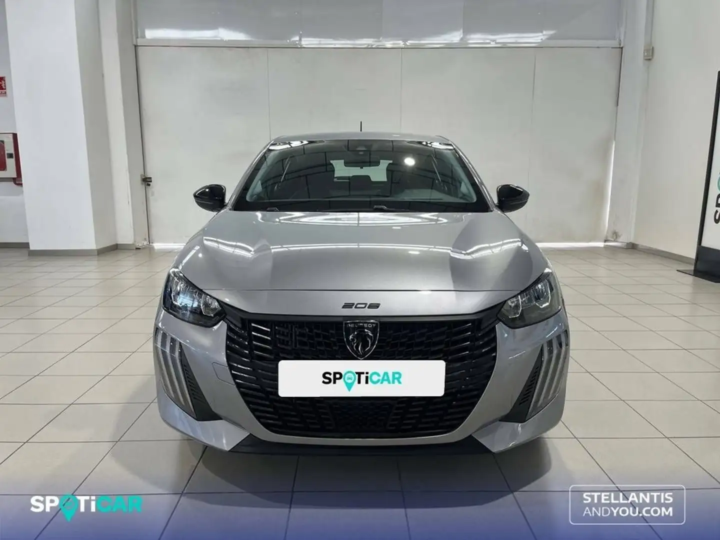 Peugeot 208 Puretech 100 Active Gris - 2