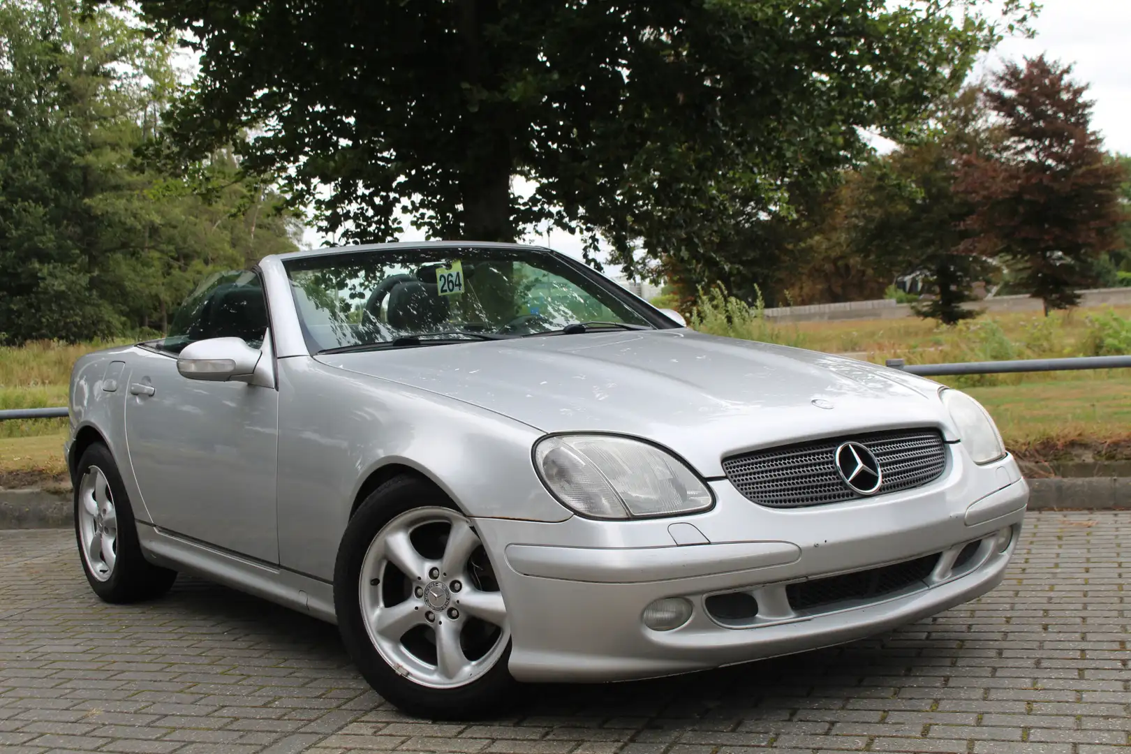Mercedes-Benz SLK 200 Airco, Stoelverwarming, AUTOMAAT Argent - 1