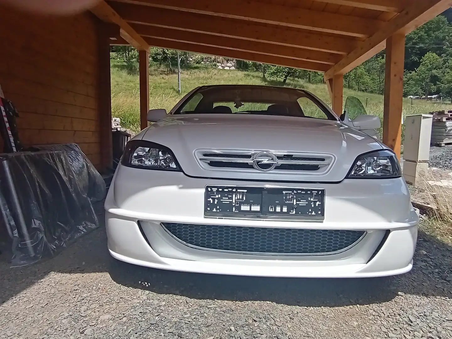 Opel Astra Astra Coupé 1,8 16V Weiß - 1