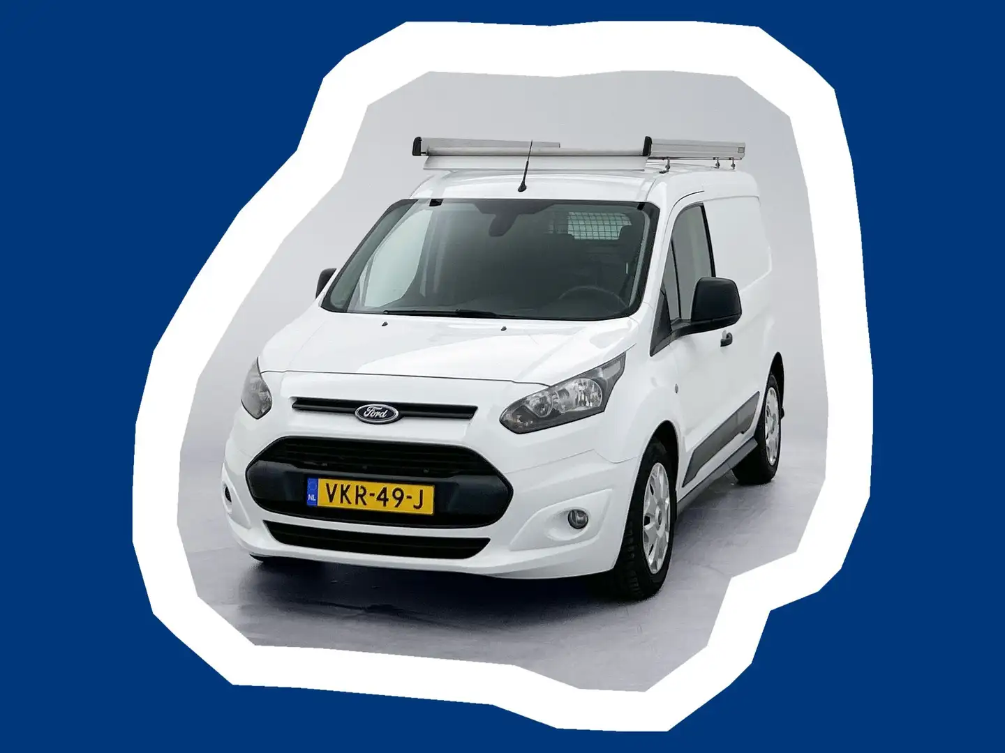 Ford Transit Connect 1.6 TDCI L1 Betimmering Parkeersensoren Imperiaal Blanc - 1