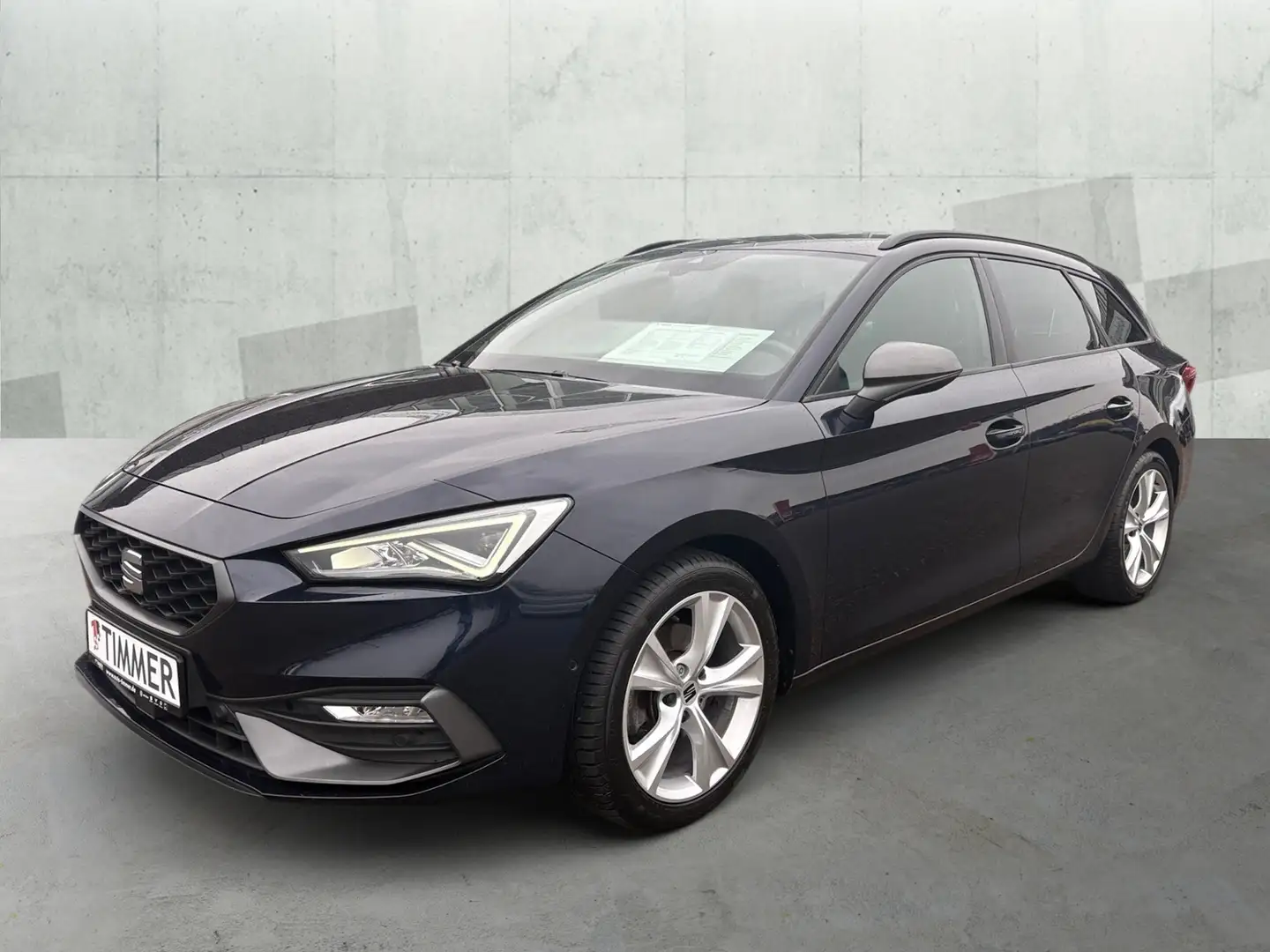 SEAT Leon SP 1.5 eTSI DSG FR *LED *ACC *RKAM *NAVI *SHZ *AL Blau - 2