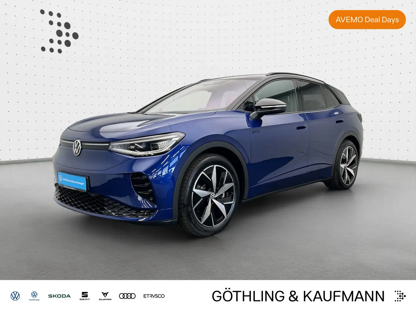 Volkswagen ID.4 GTX 4M Wärmepumpe*Sportpaket*HUD*H&K*Komfor Blau - 1