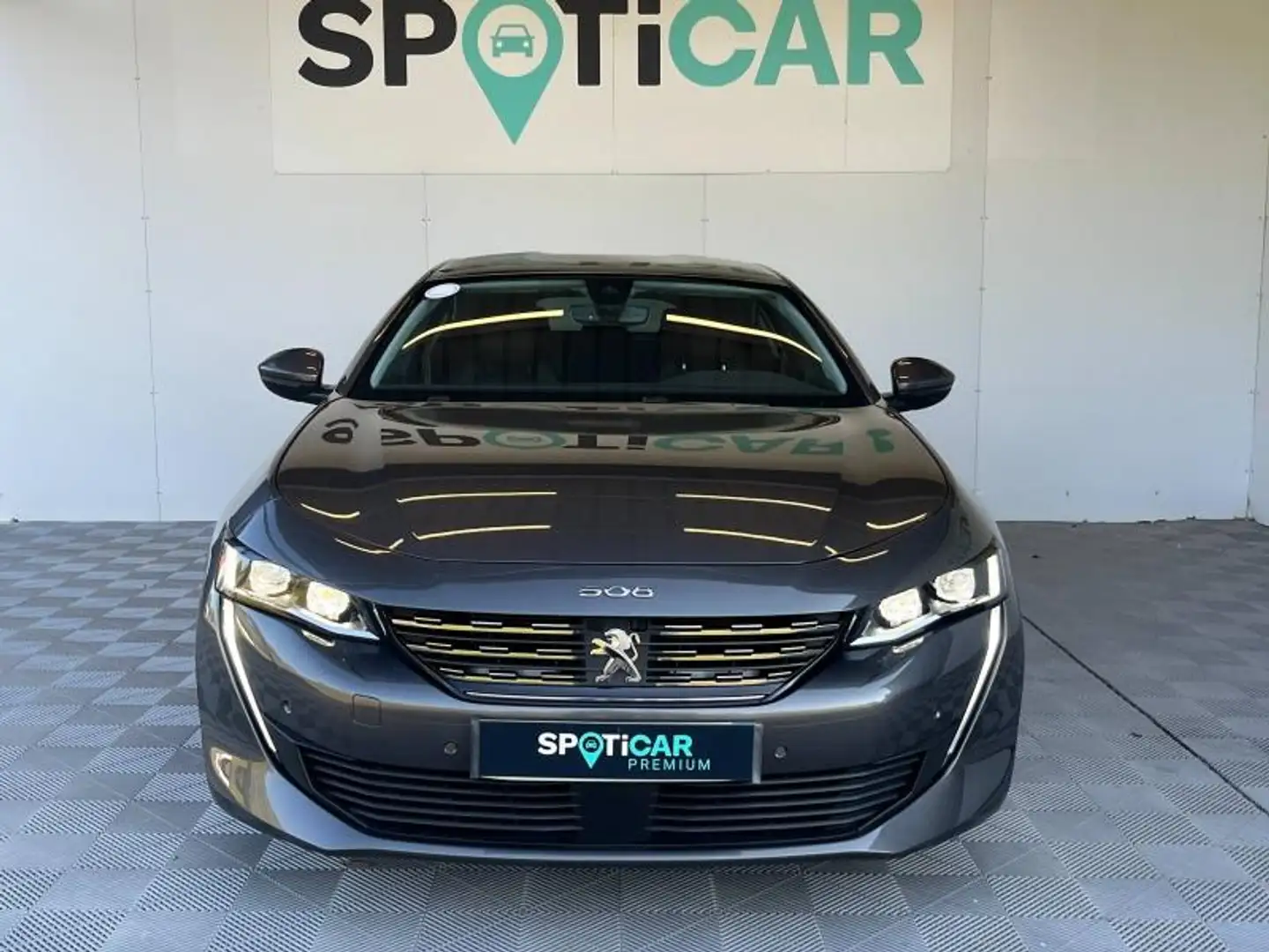 Peugeot 508 HYBRID 225ch Allure Business e-EAT8 Gris - 2
