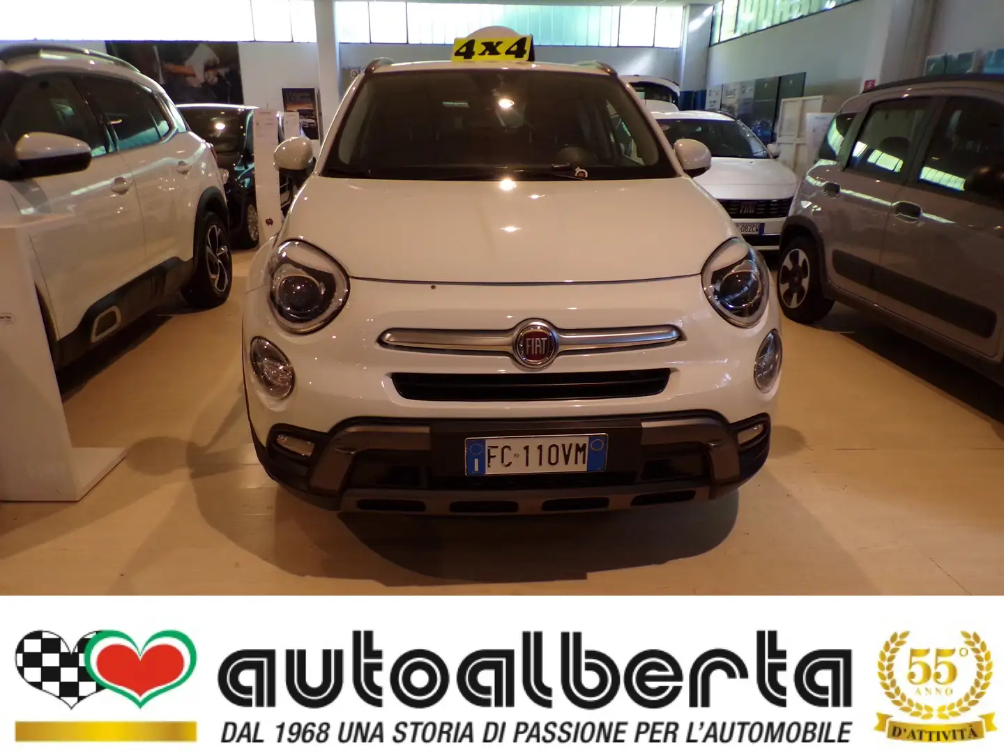 Fiat 500X 4x4 Cross Plus 2.0 mjt 140cv Automatica Bianco - 2