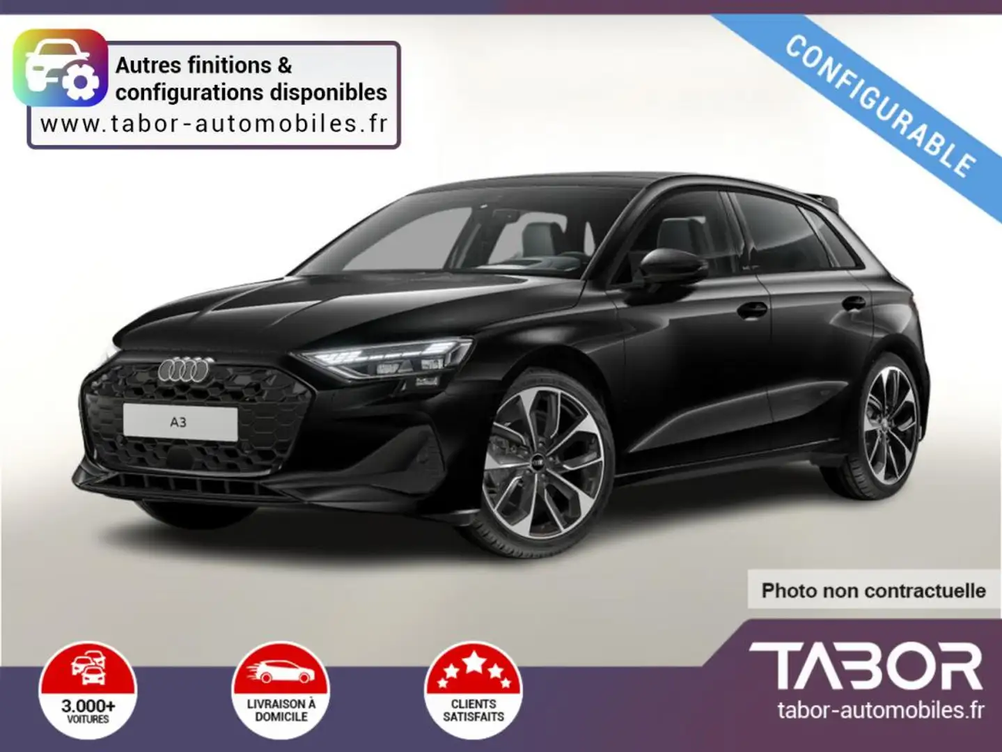 Audi A3 Sportback TFSI 150 S tronic LEDComfort+ Weiß - 1