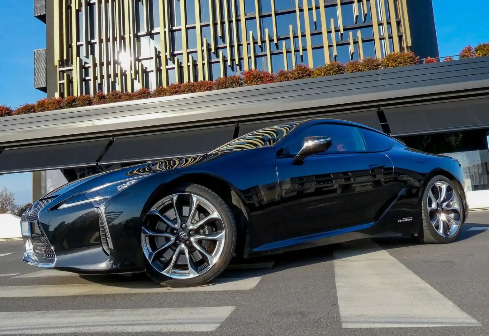 Lexus LC 500h LC 3.5 Sport + hybrid Sport CARBON PACK Noir - 2