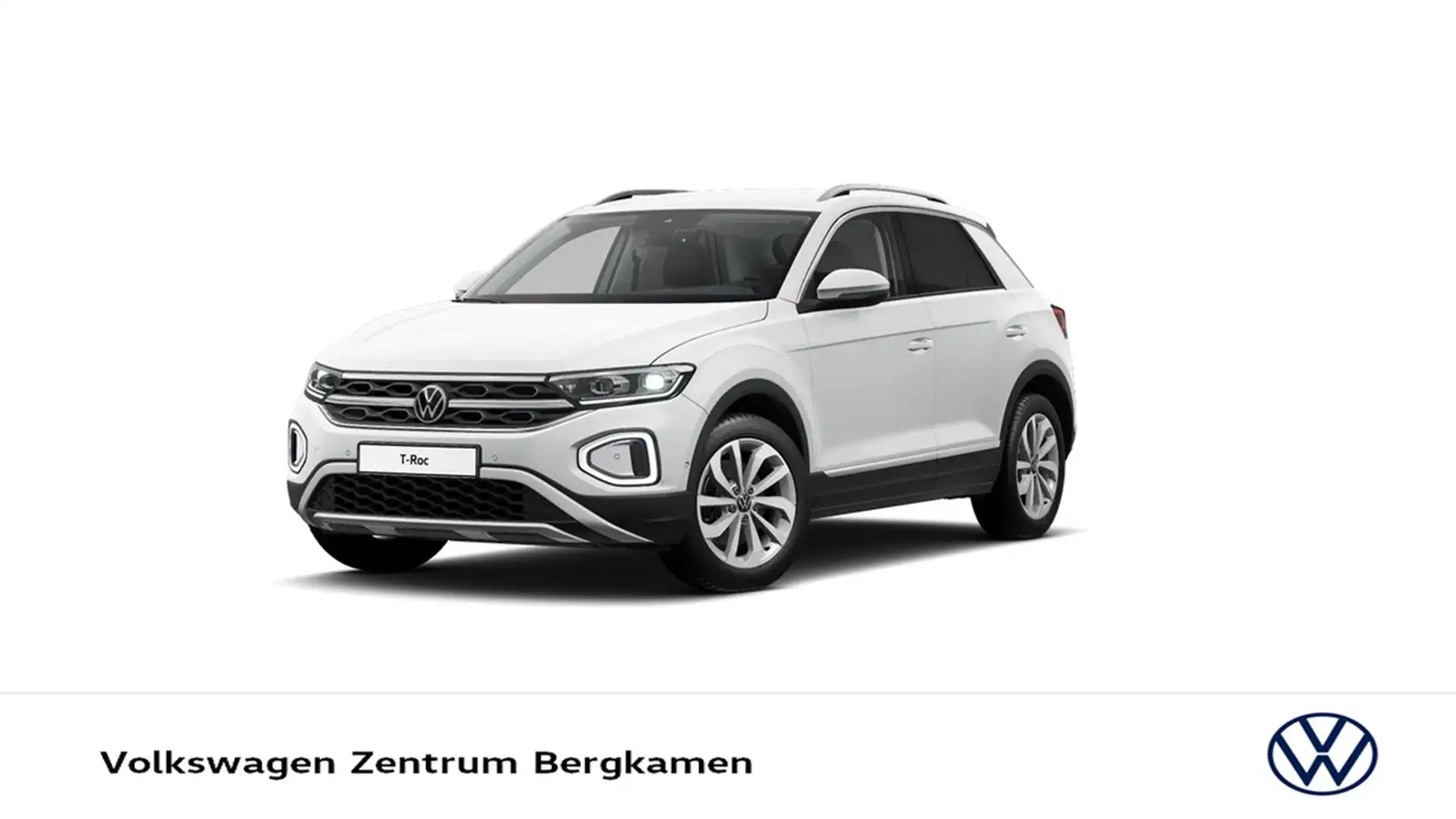 Volkswagen T-Roc 2.0 STYLE CAM ACC NAVI LM17 LED+ CARPLAY Weiß - 1