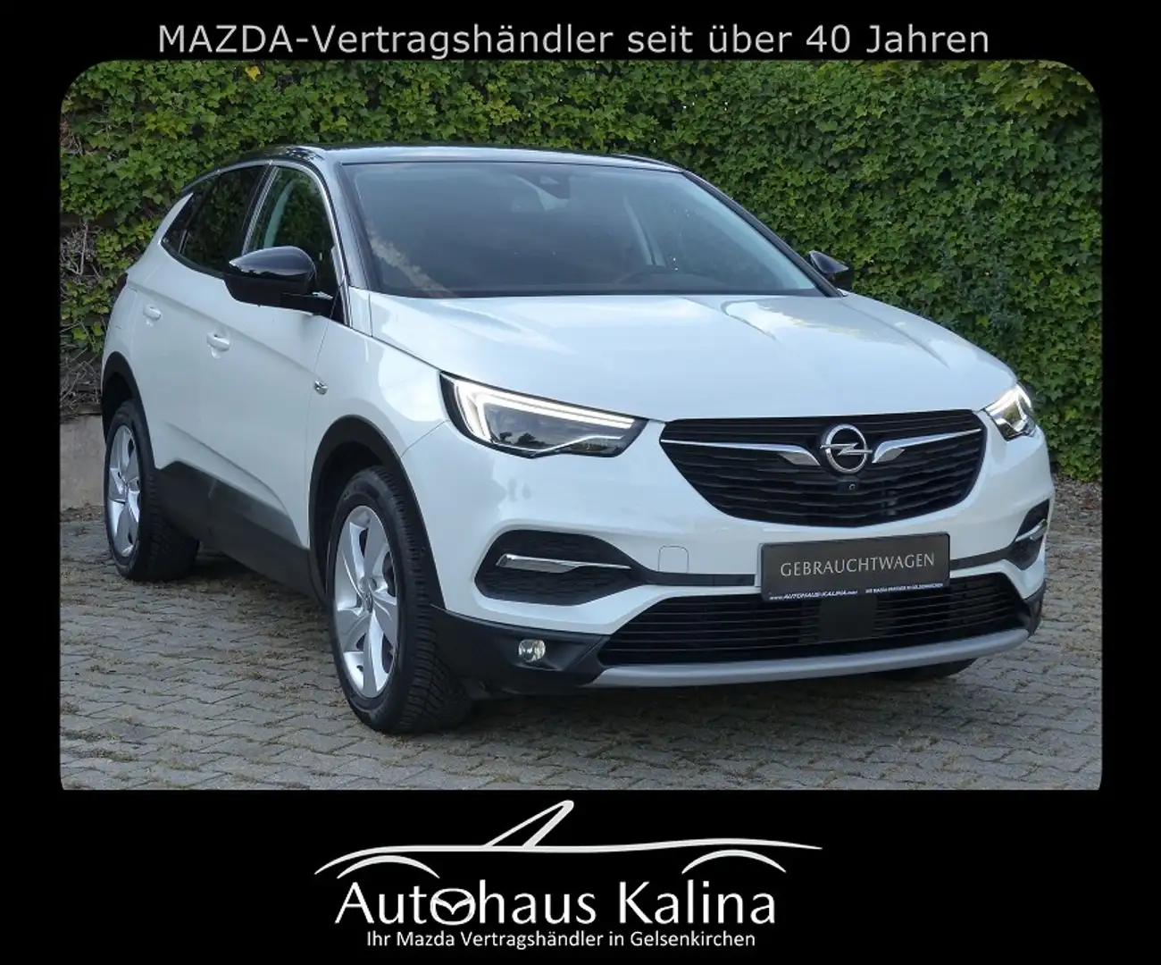 Opel Grandland X 1.2 Start/Stop Automatik Innovation Blanc - 1