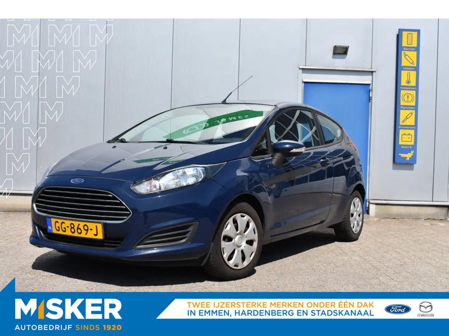 Ford Fiesta 1.5 TDCi Style Lease Bleu - 1