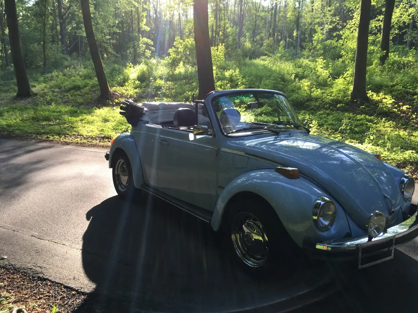 Volkswagen Coccinelle coccinelle cabriolet Blau - 2