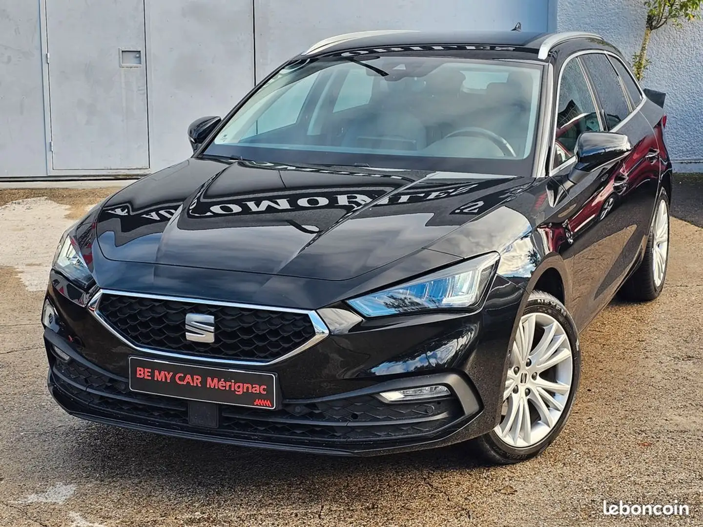 SEAT Leon Superbe 150cv 2021 1°main 48272kms Noir - 2