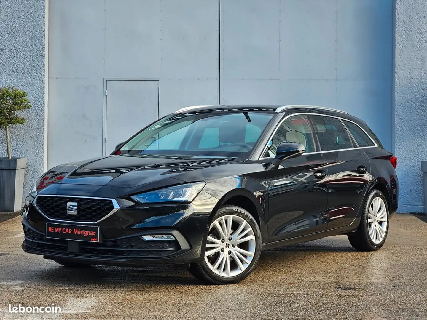 SEAT Leon Superbe 150cv 2021 1°main 48272kms Noir - 1