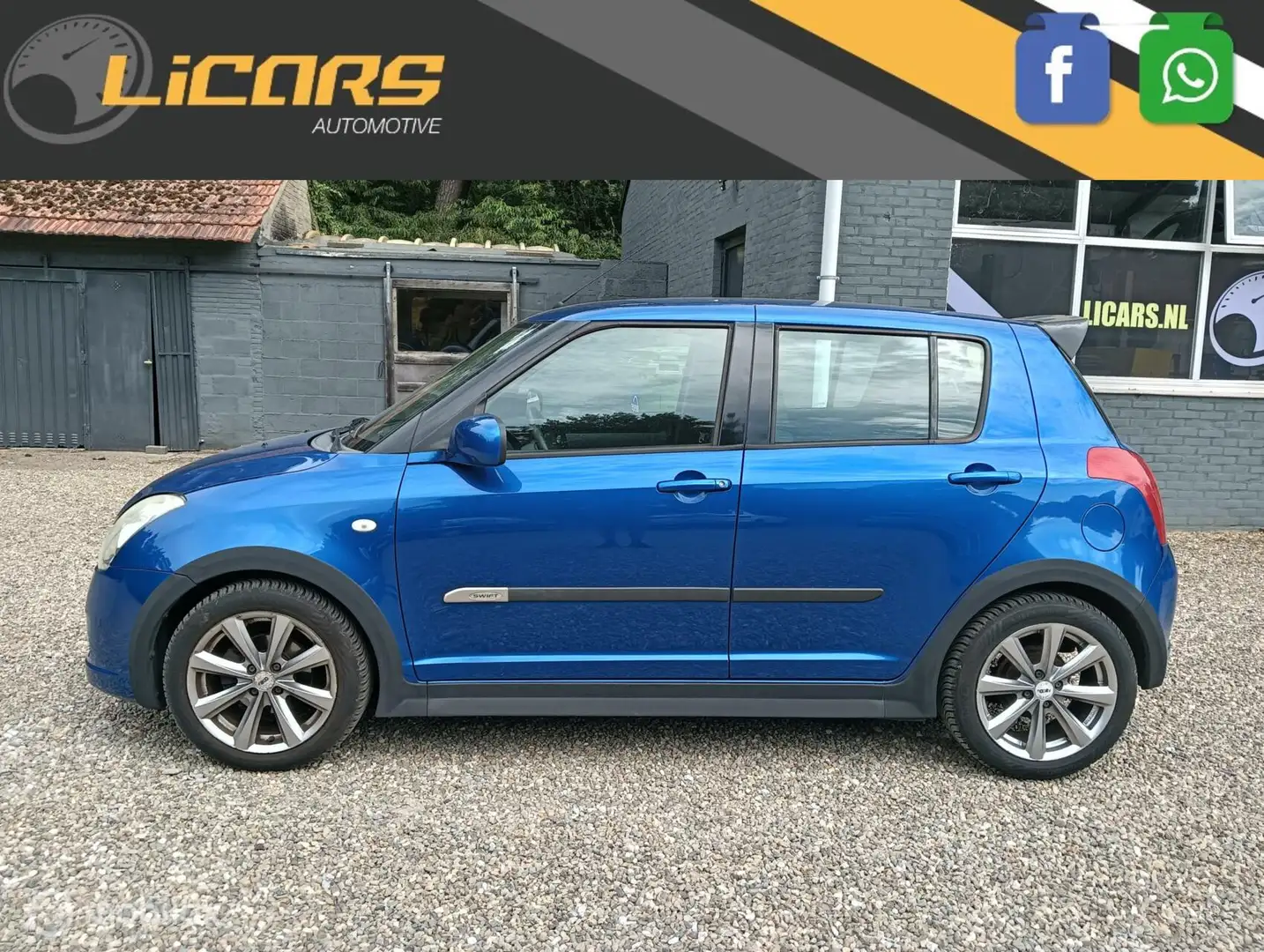 Suzuki Swift 1.3 5d Airco/ geluid in V-bak Blue - 2