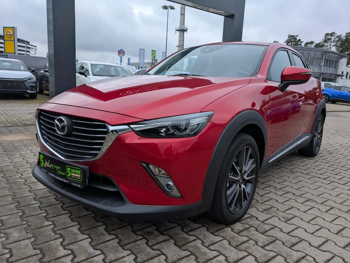 Mazda CX-3 2.0 SKYACTIV-G Sports-Line LED, Kamera, AHK Rot - 2