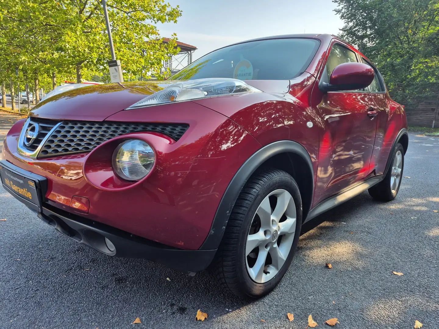 Nissan Juke Juke Diesel 1.5 dCi 1 Hand 12 Monate Garantie Červená - 1