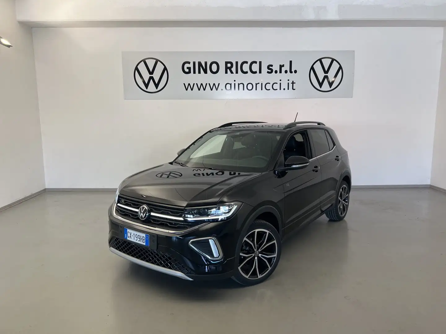 Volkswagen T-Cross 1.0 TSI 115 CV DSG R-Line Plus Nero - 1