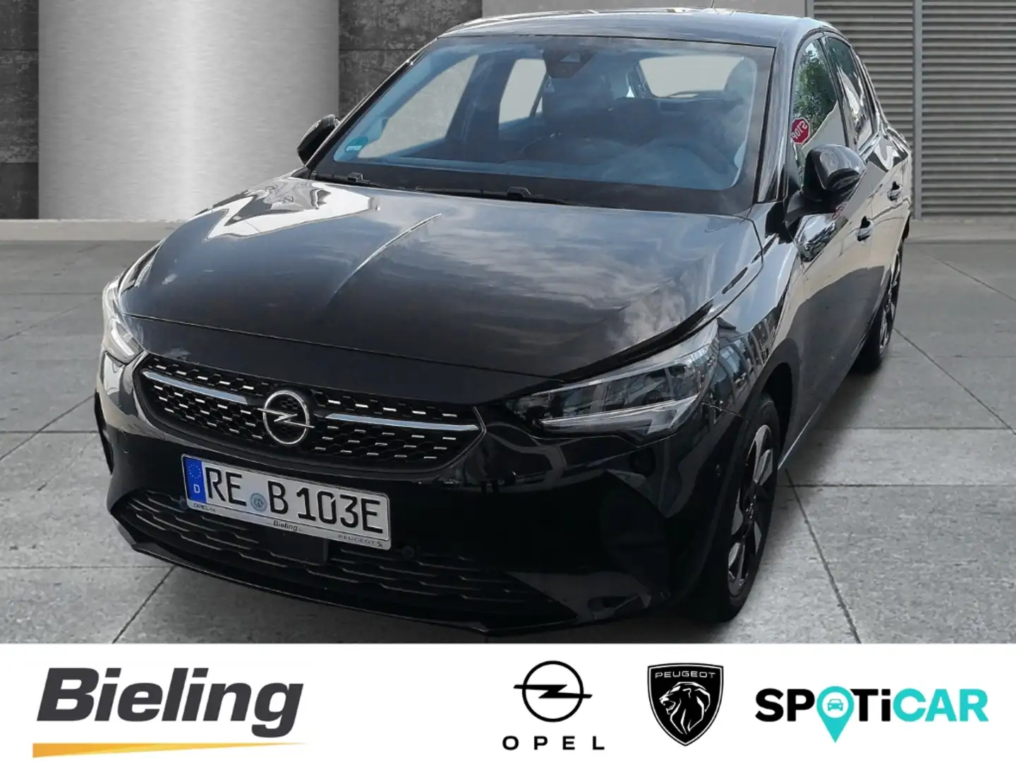 Opel Corsa-e Elegance -  Elektromotor,  Navi  , Allwetterreifen Schwarz - 1