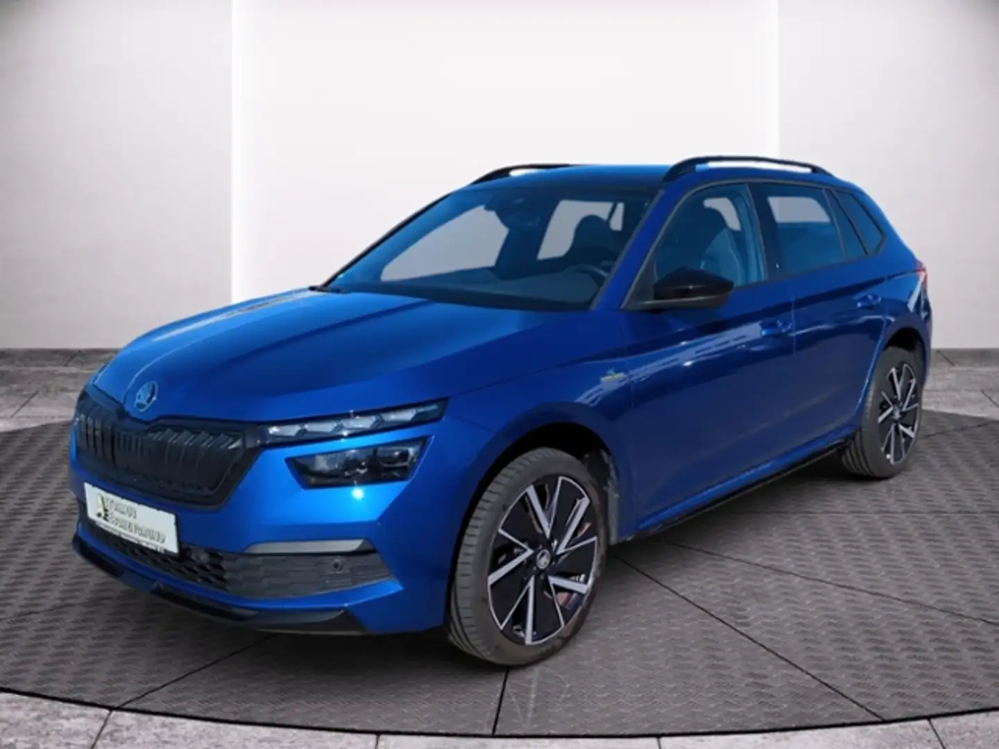 Skoda Kamiq 1.5 TSI DSG Monte Carlo NAV ACC KAMERA ELEKRT. HE Blau - 2