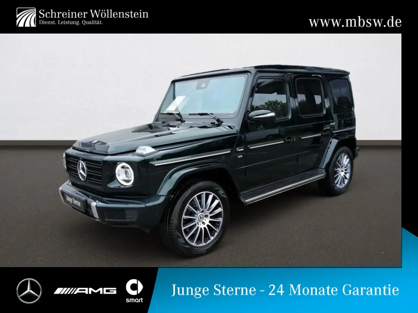 Mercedes-Benz G 500 AMG*360°*Memory*Wide*Burm*Stdhzg*AHK*Distr Verde - 1