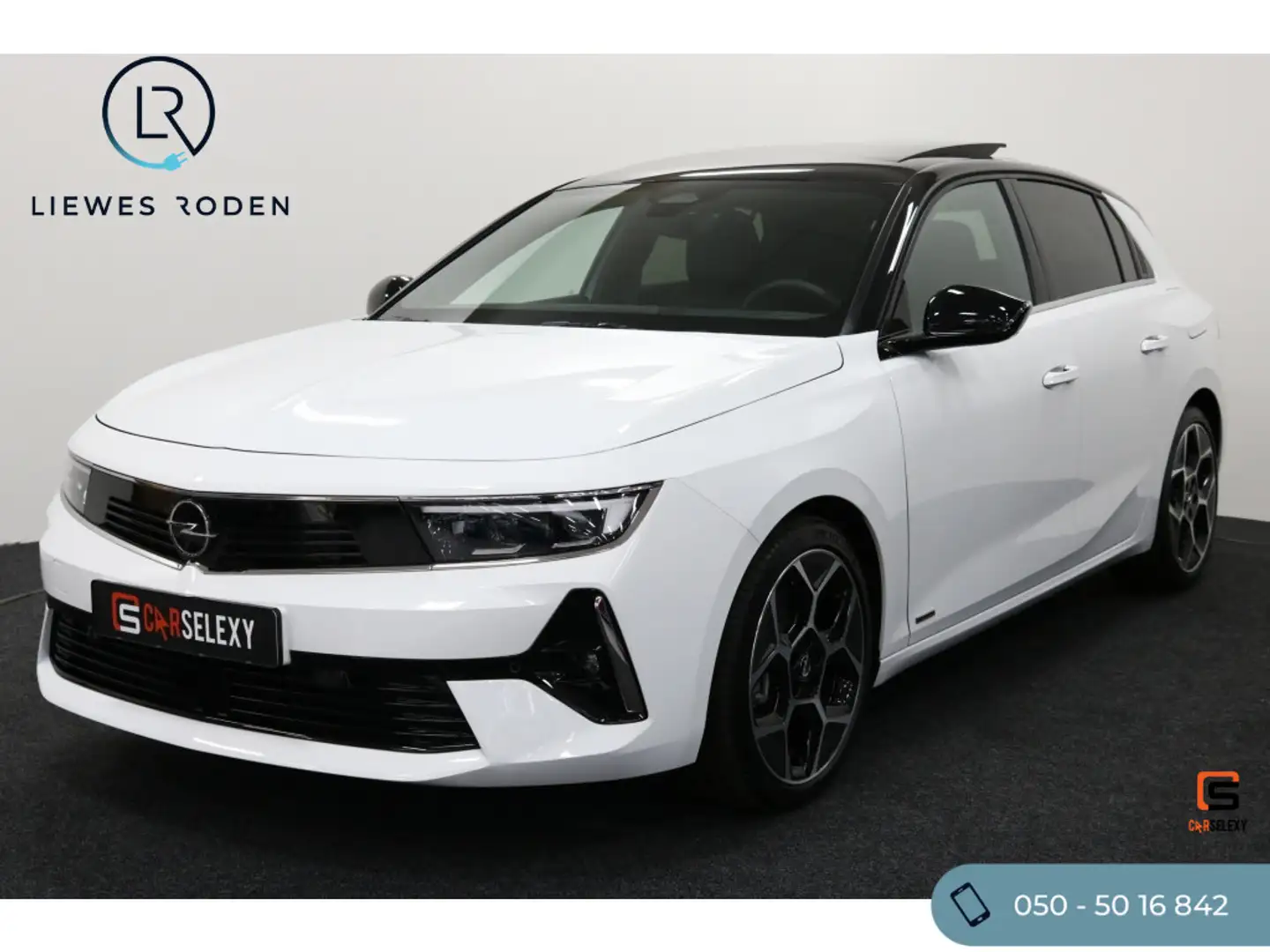 Opel Astra 5-drs 1.6 Turbo Hybride (PHEV) Ultimate (Automaat) Wit - 1