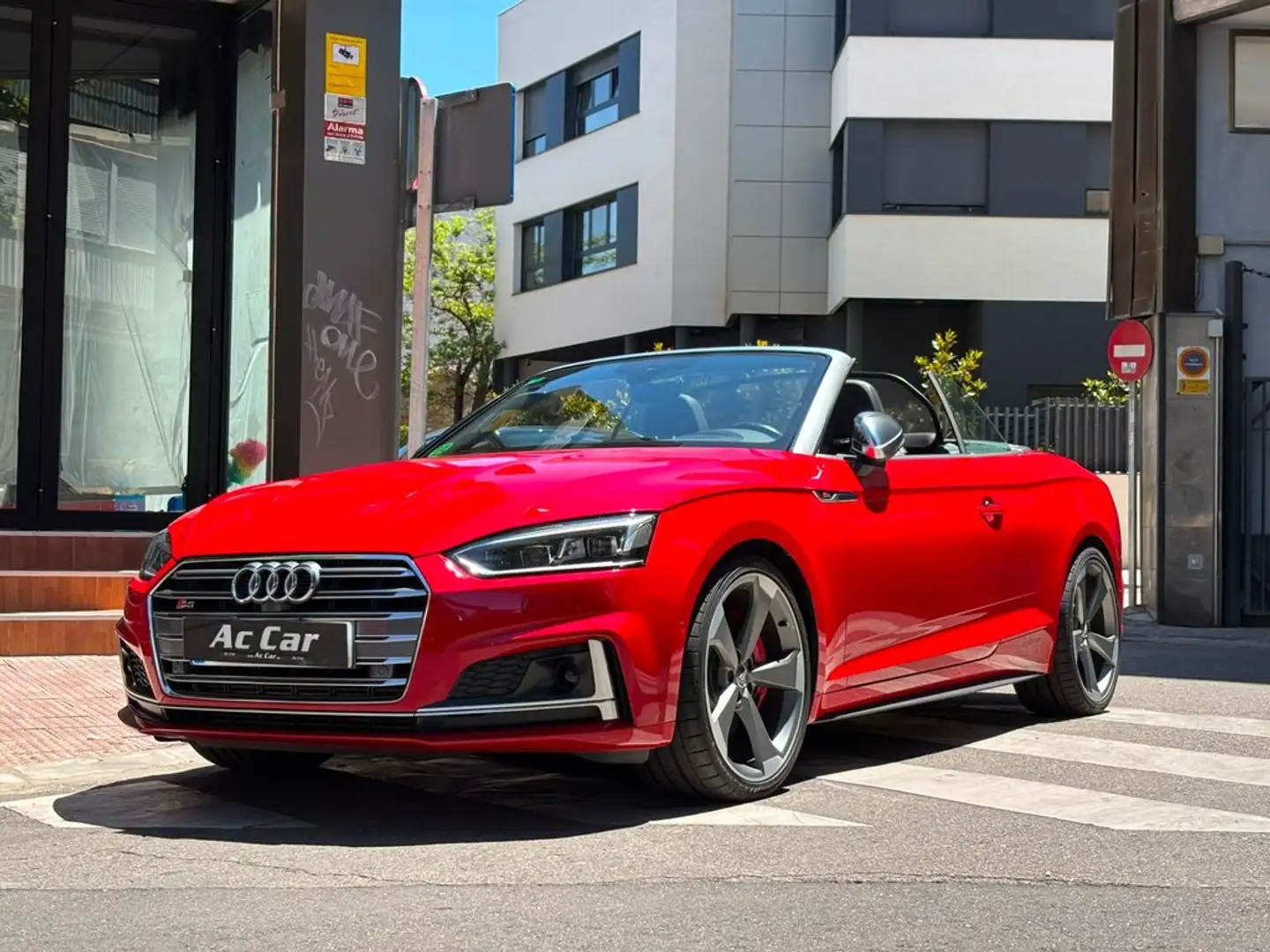Audi S5 Cabrio 3.0 TFSI quattro Tiptronic Rojo - 2