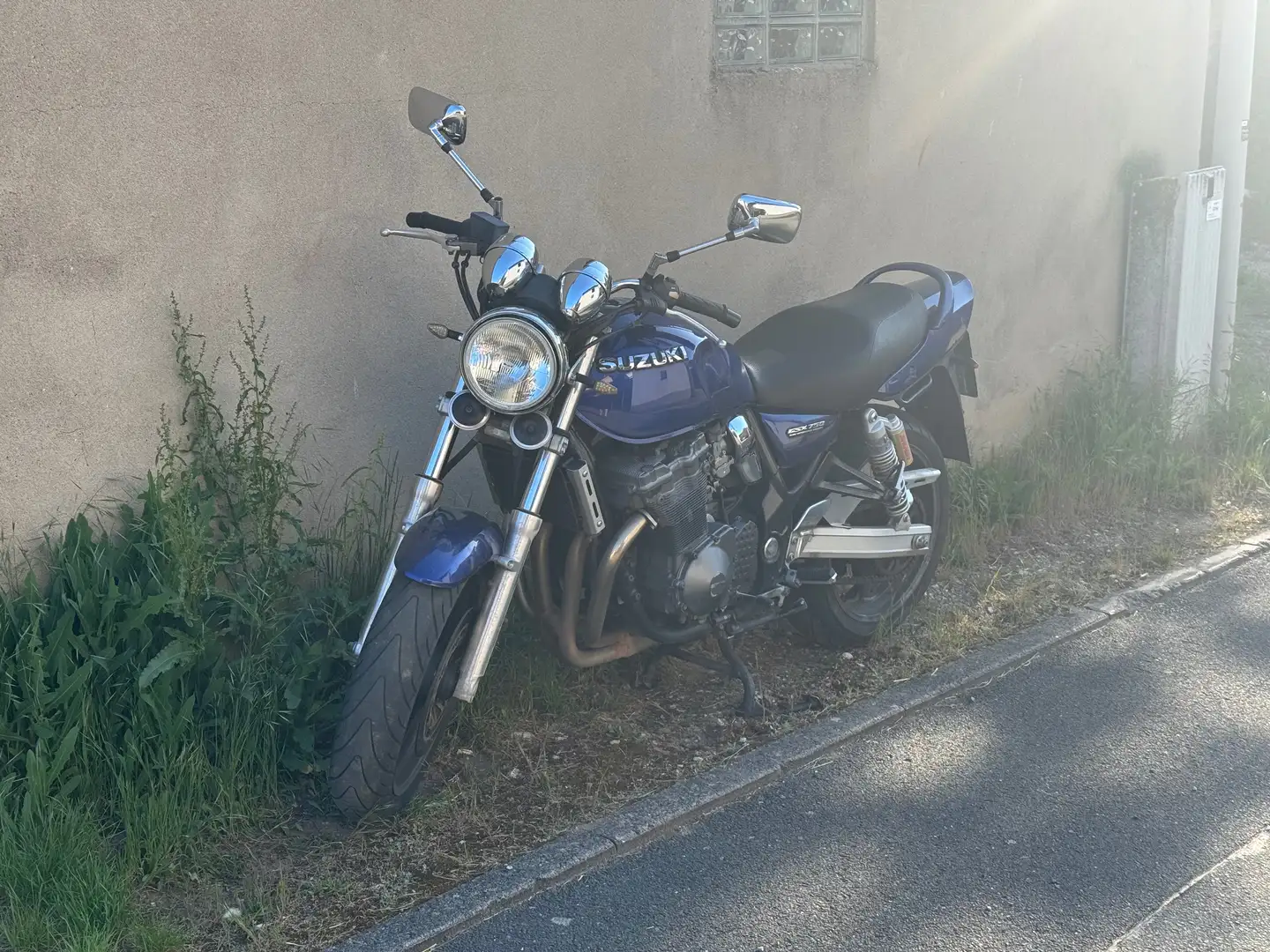Suzuki GSX 750 AE Синий - 2