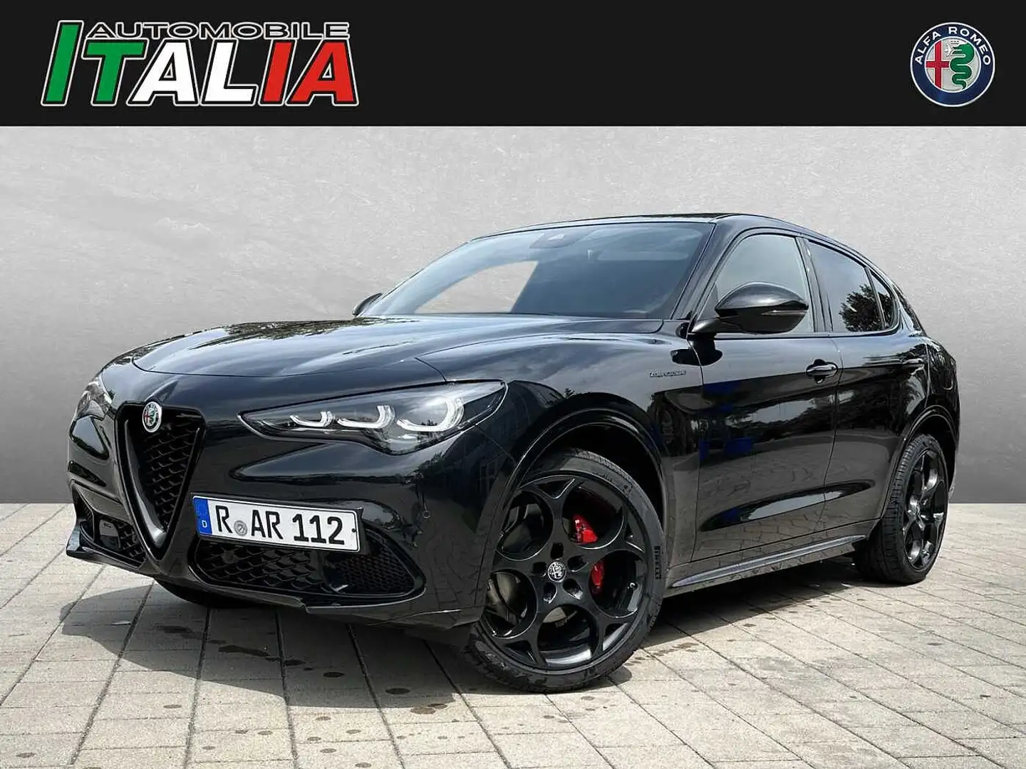 Alfa Romeo Stelvio Competizione MY23 2.0 Turbo 16V AT8-Q4 Schwarz - 1