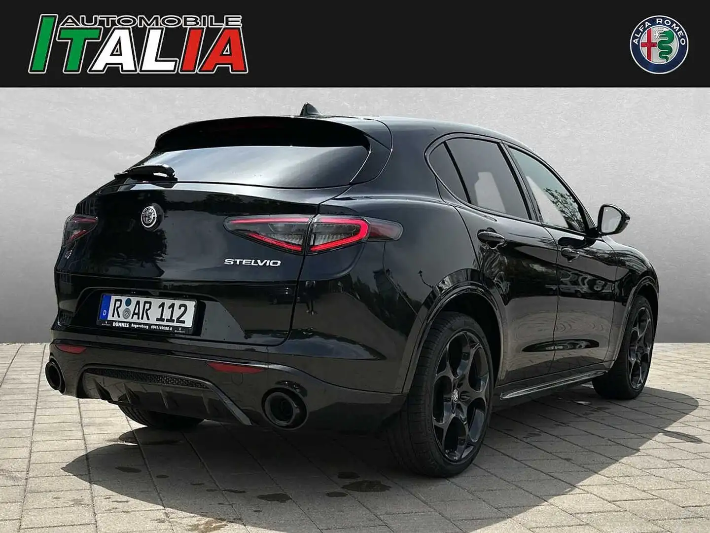 Alfa Romeo Stelvio Competizione MY23 2.0 Turbo 16V AT8-Q4 Schwarz - 2