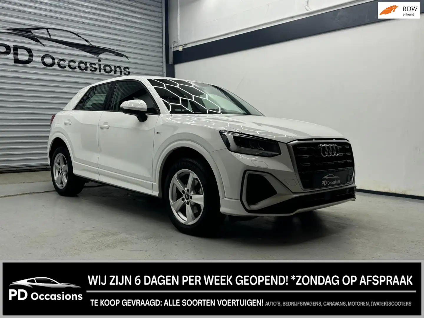 Audi Q2 35 TFSI S-Tronic Advanced S -Line Camera - Clima - Wit - 1
