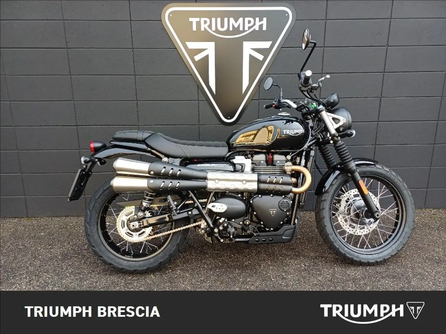 Triumph Scrambler Abs E5+ Zwart - 1
