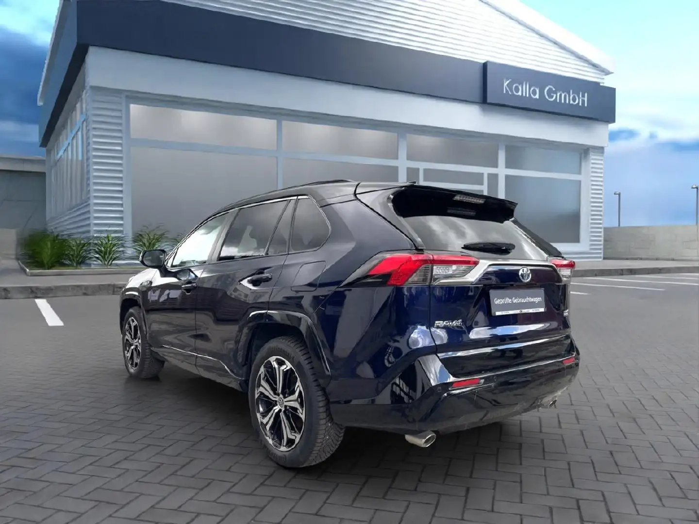 Toyota RAV 4 Plug-in Hybrid ALLRAD *LED, NAVI, AHK, JBL SOUND Blau - 2