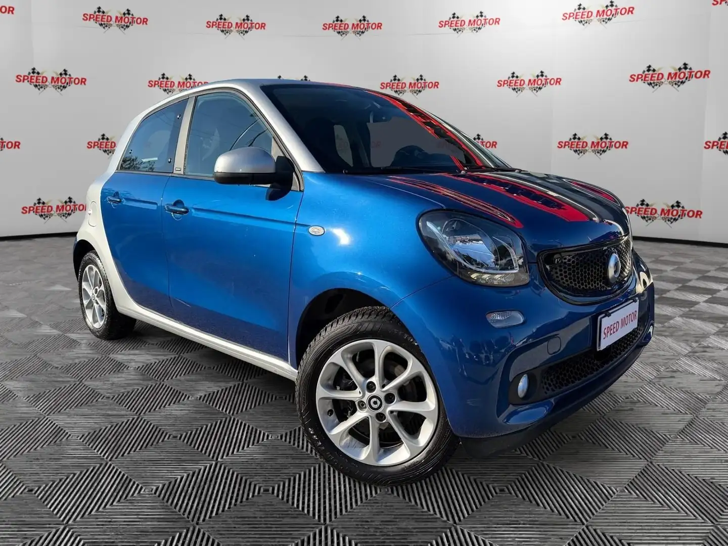 smart forFour forfour 71 1.0 twinamic Passion, SENSORI, SEDILI Blu/Azzurro - 1